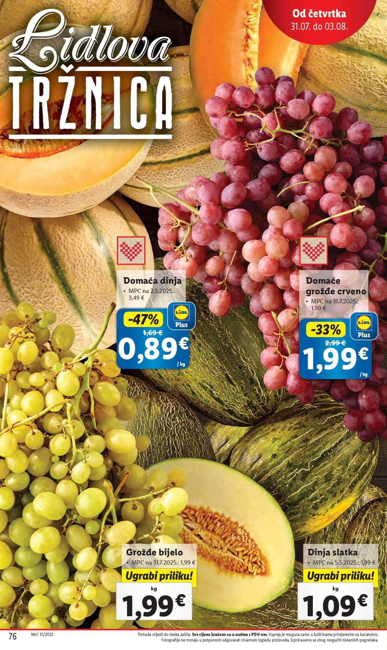 LIDL katalog - Od ponedeljka 28.07.2025.