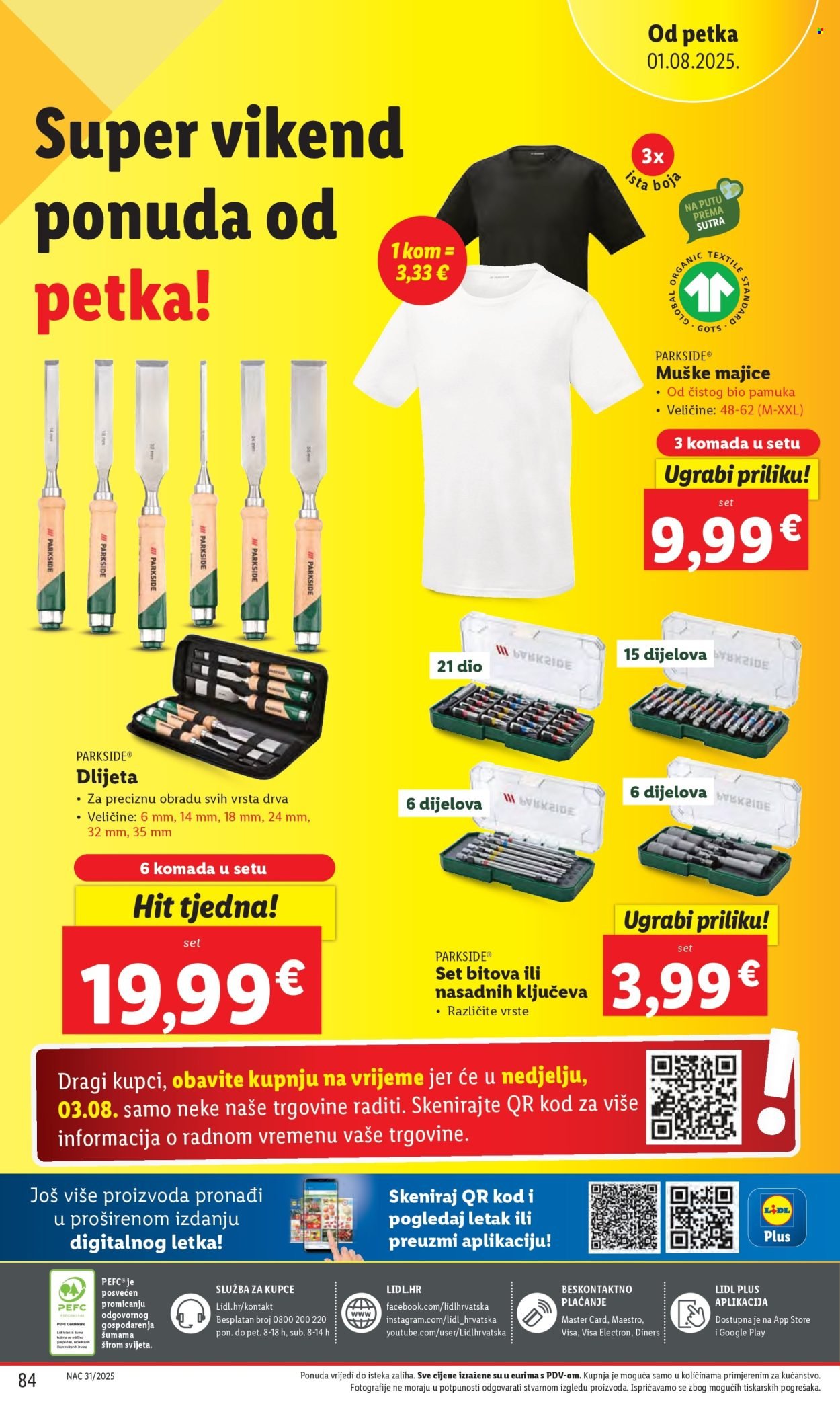 LIDL katalog - Od ponedeljka 28.07.2025.