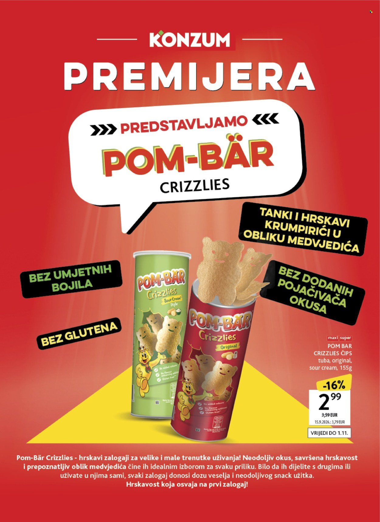 KONZUM katalog - Od srijede 28.10.2026.