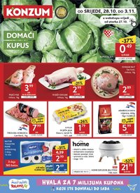 KONZUM katalog - Od srijede 28.10.2026.