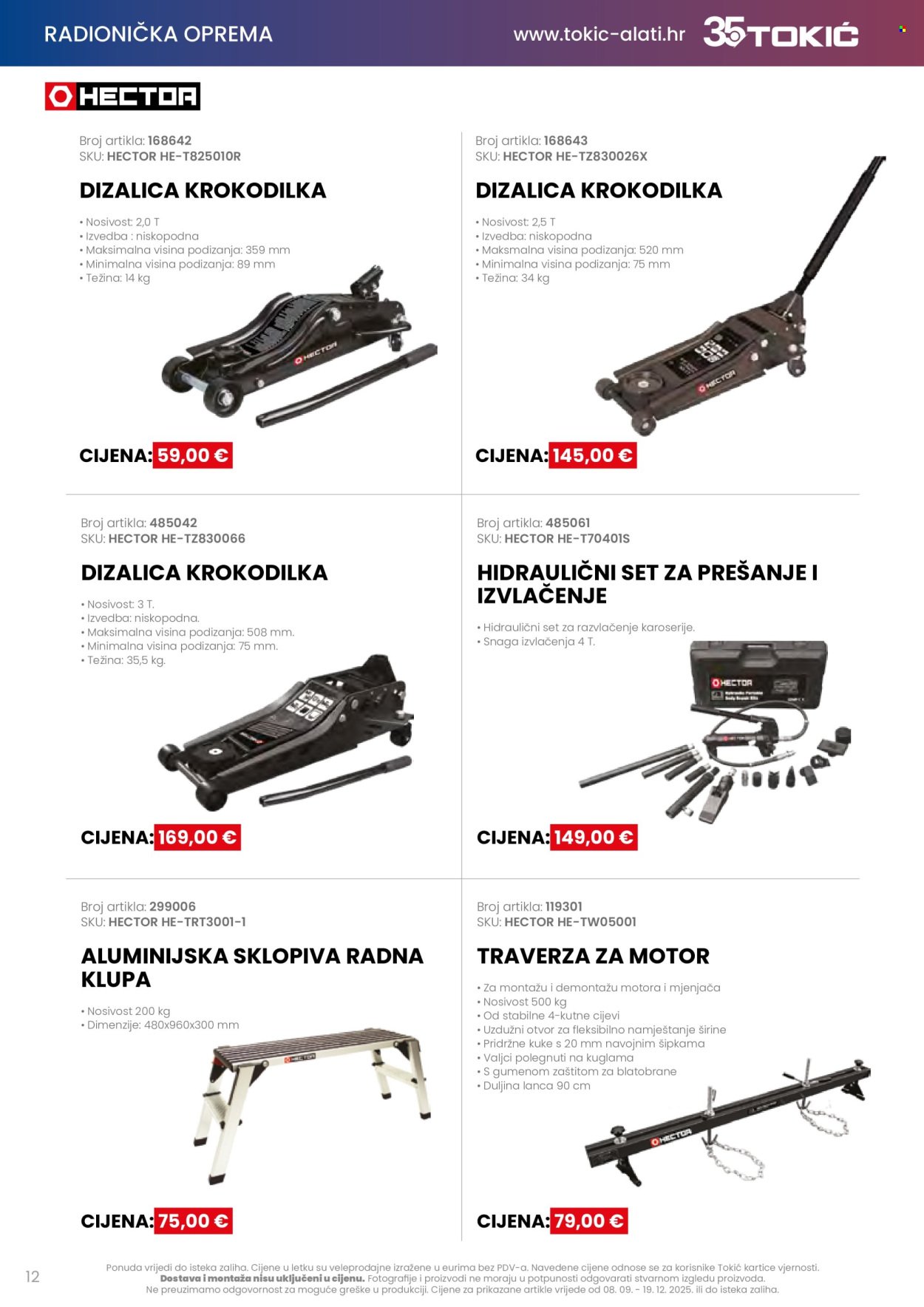 TOKIĆ katalog - Akcija alata i servisne opreme