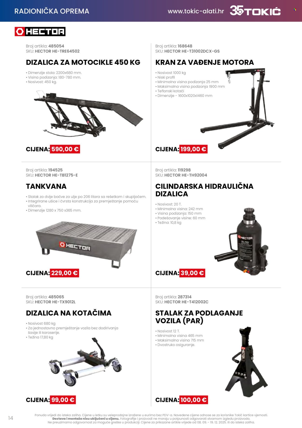 TOKIĆ katalog - Akcija alata i servisne opreme