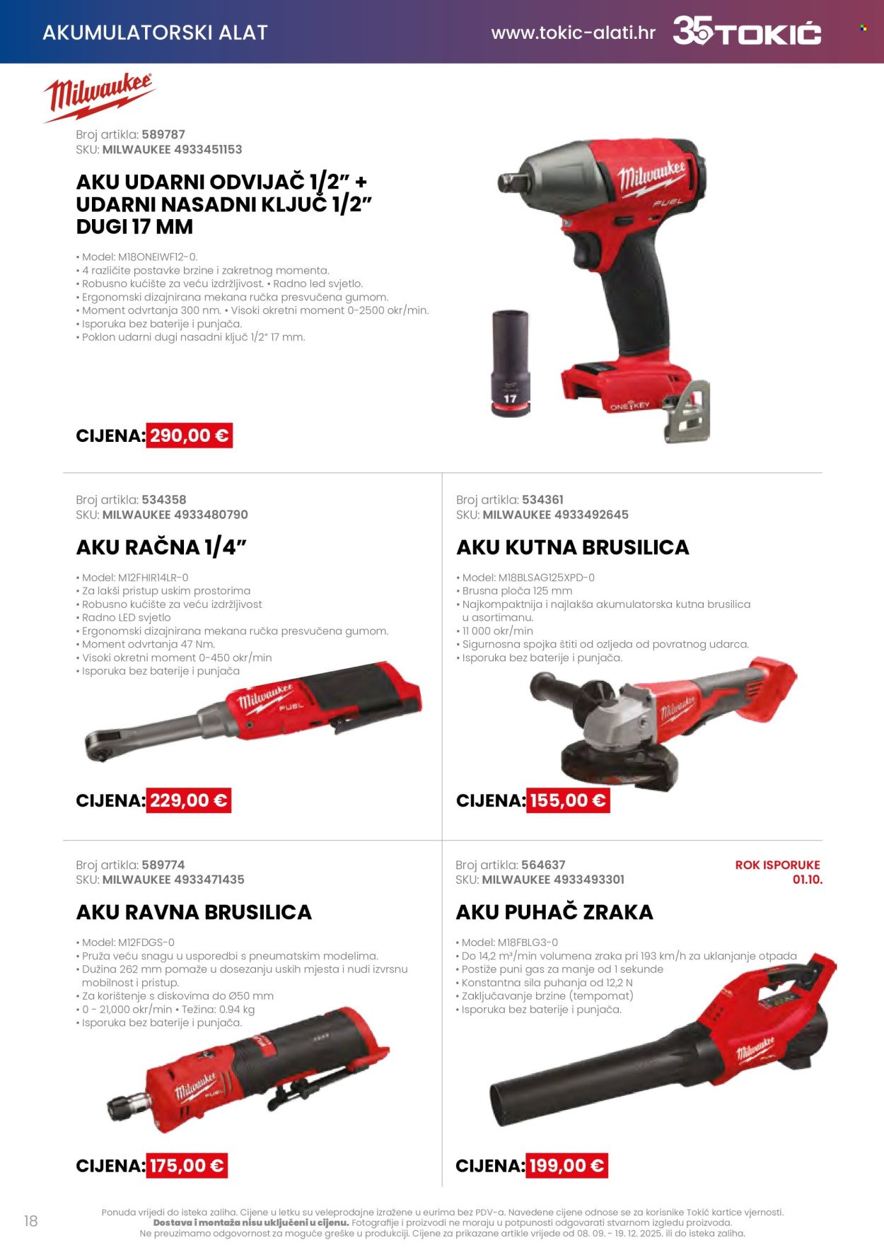 TOKIĆ katalog - Akcija alata i servisne opreme