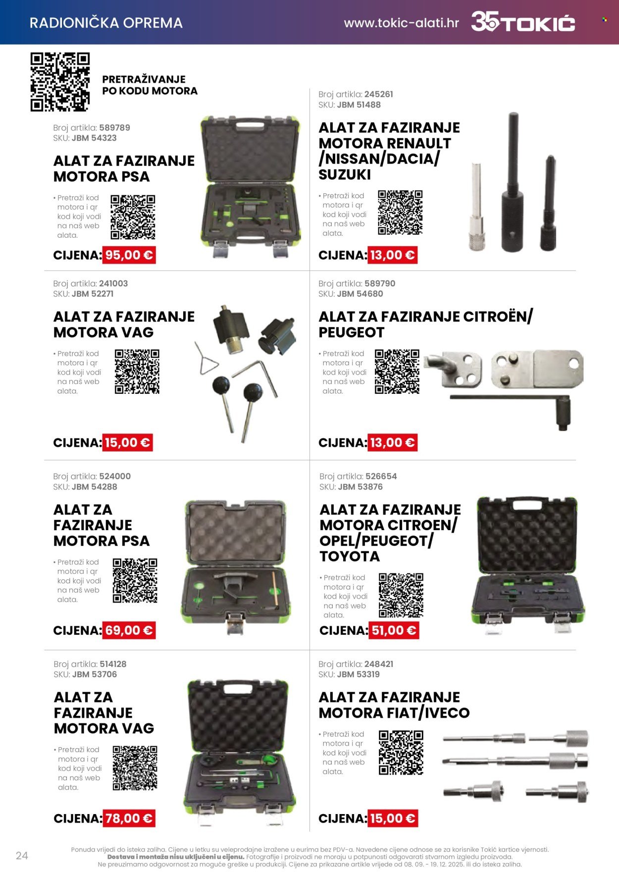 TOKIĆ katalog - Akcija alata i servisne opreme