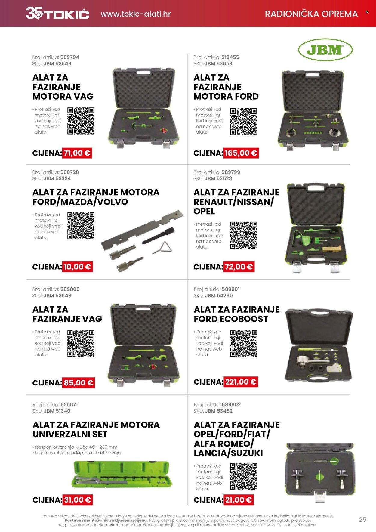 TOKIĆ katalog - Akcija alata i servisne opreme