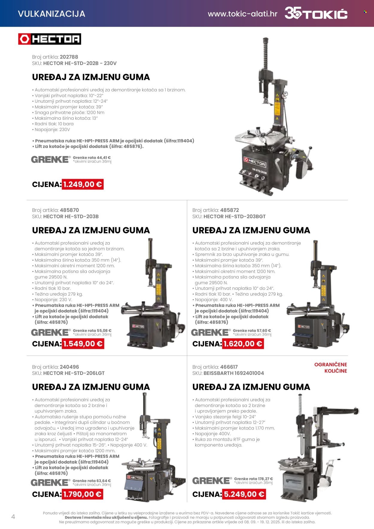TOKIĆ katalog - Akcija alata i servisne opreme