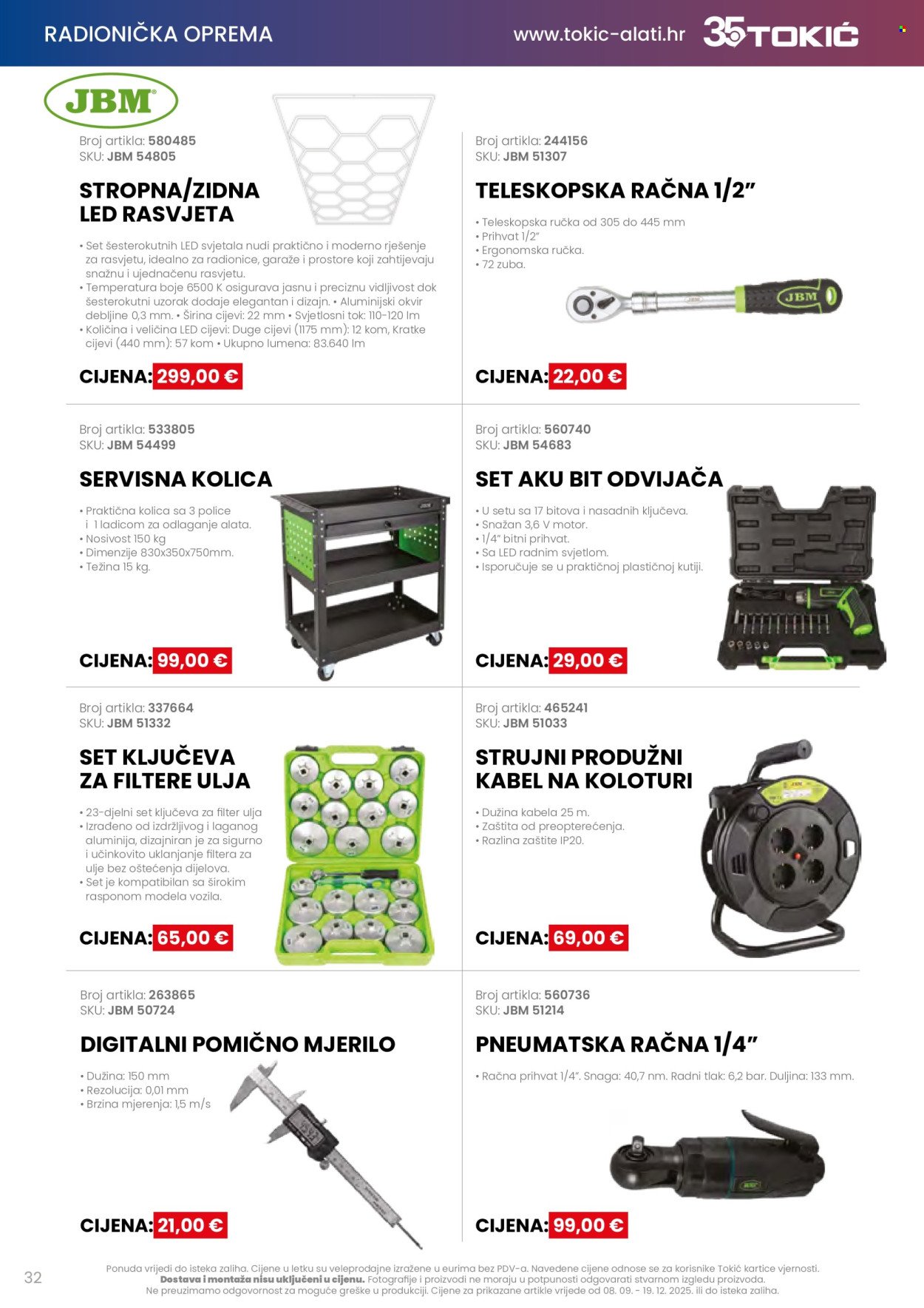 TOKIĆ katalog - Akcija alata i servisne opreme