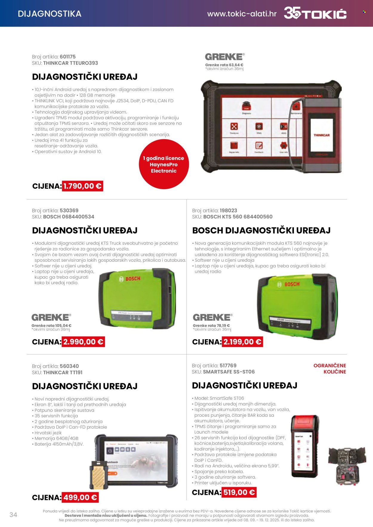 TOKIĆ katalog - Akcija alata i servisne opreme