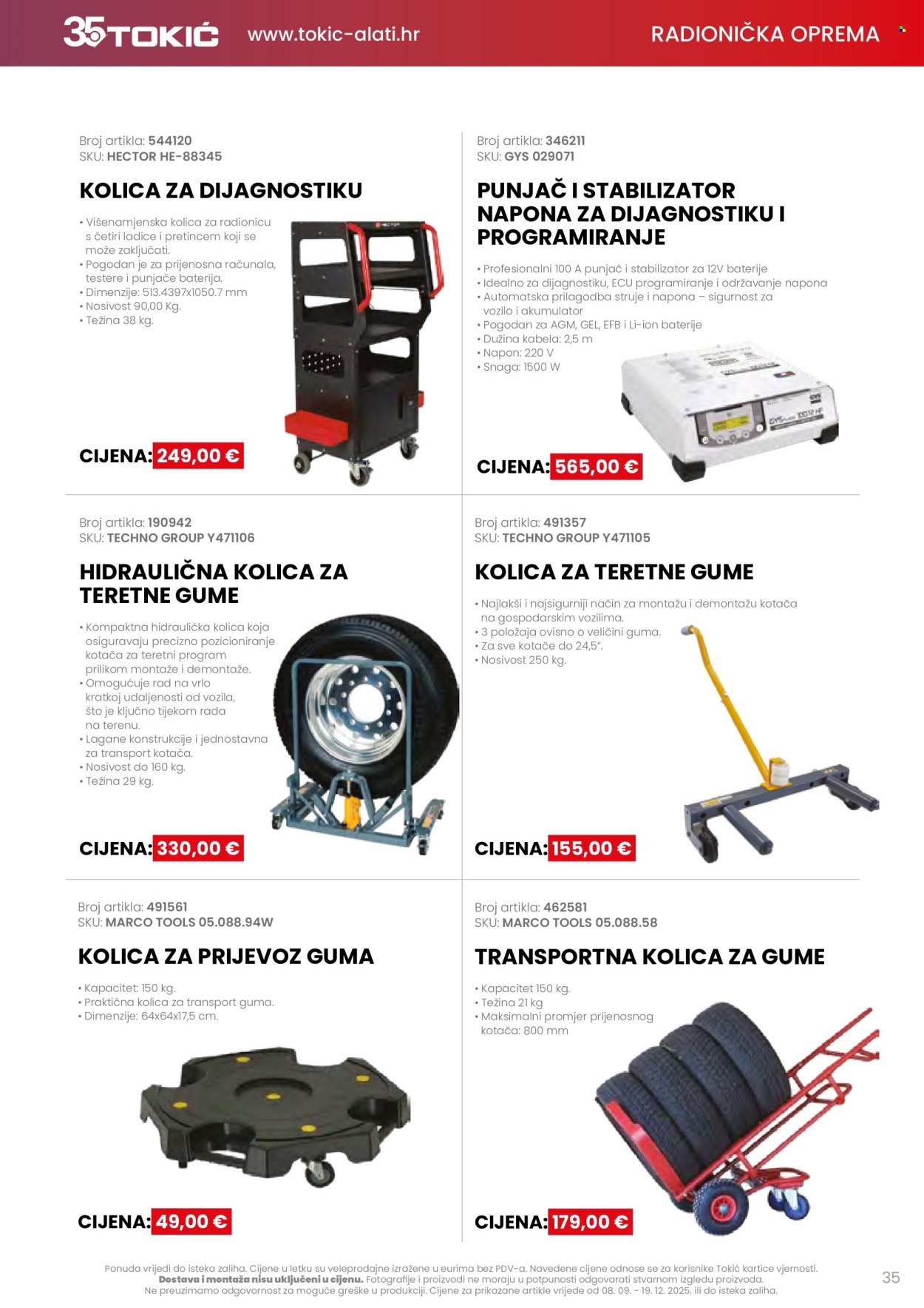 TOKIĆ katalog - Akcija alata i servisne opreme
