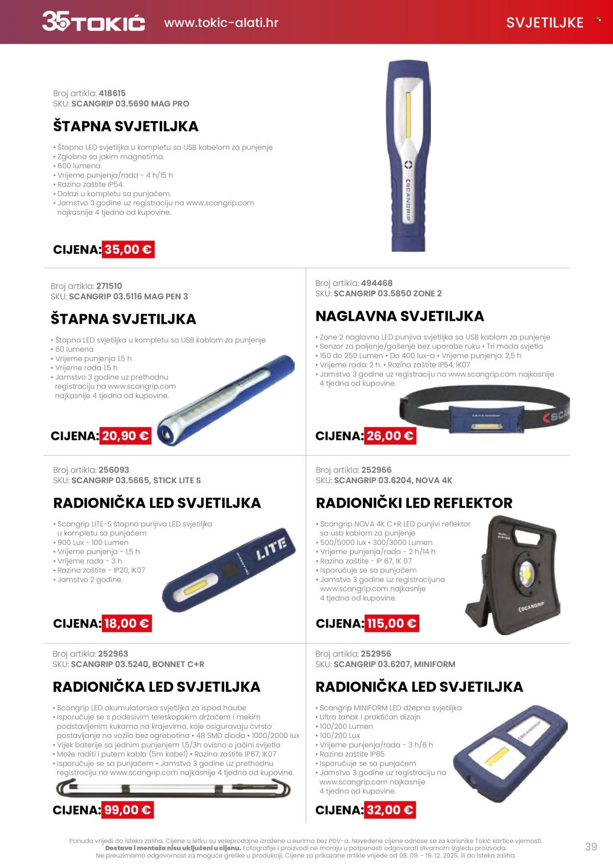 TOKIĆ katalog - Akcija alata i servisne opreme