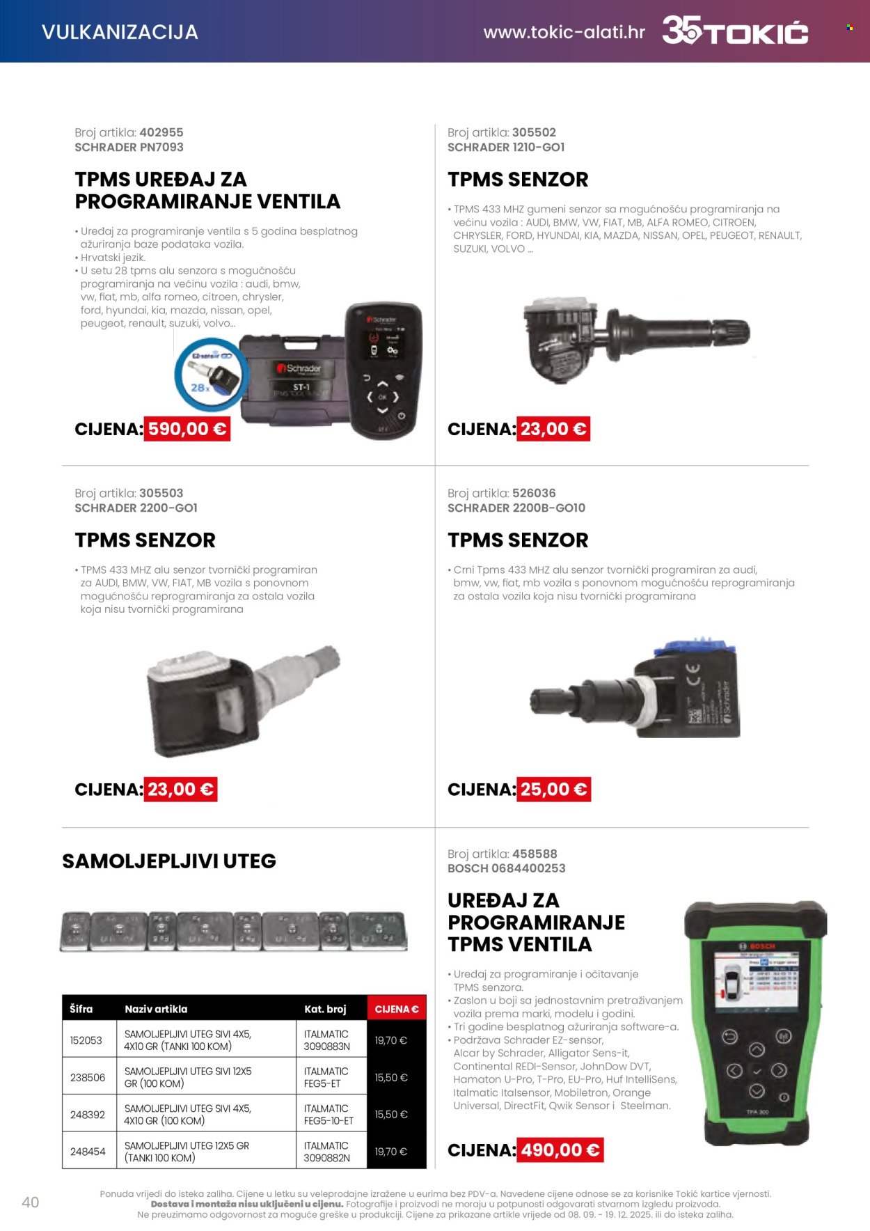 TOKIĆ katalog - Akcija alata i servisne opreme