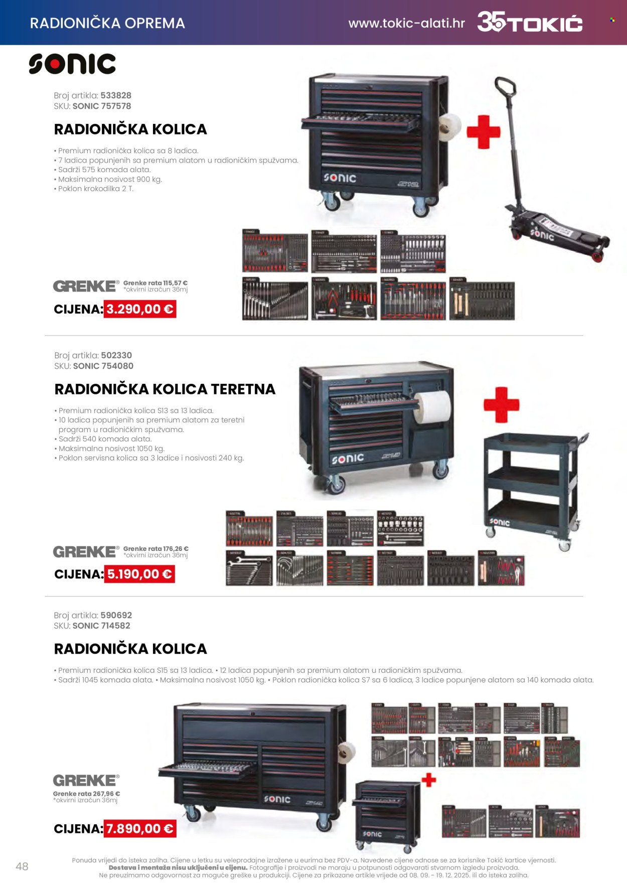 TOKIĆ katalog - Akcija alata i servisne opreme
