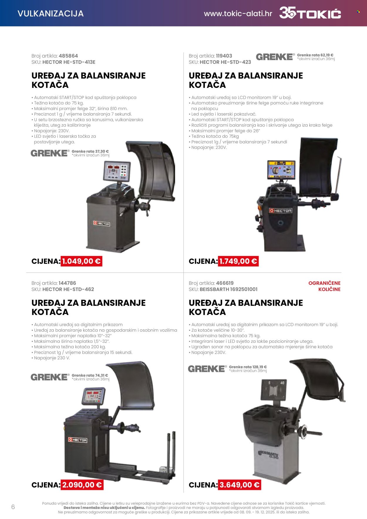 TOKIĆ katalog - Akcija alata i servisne opreme