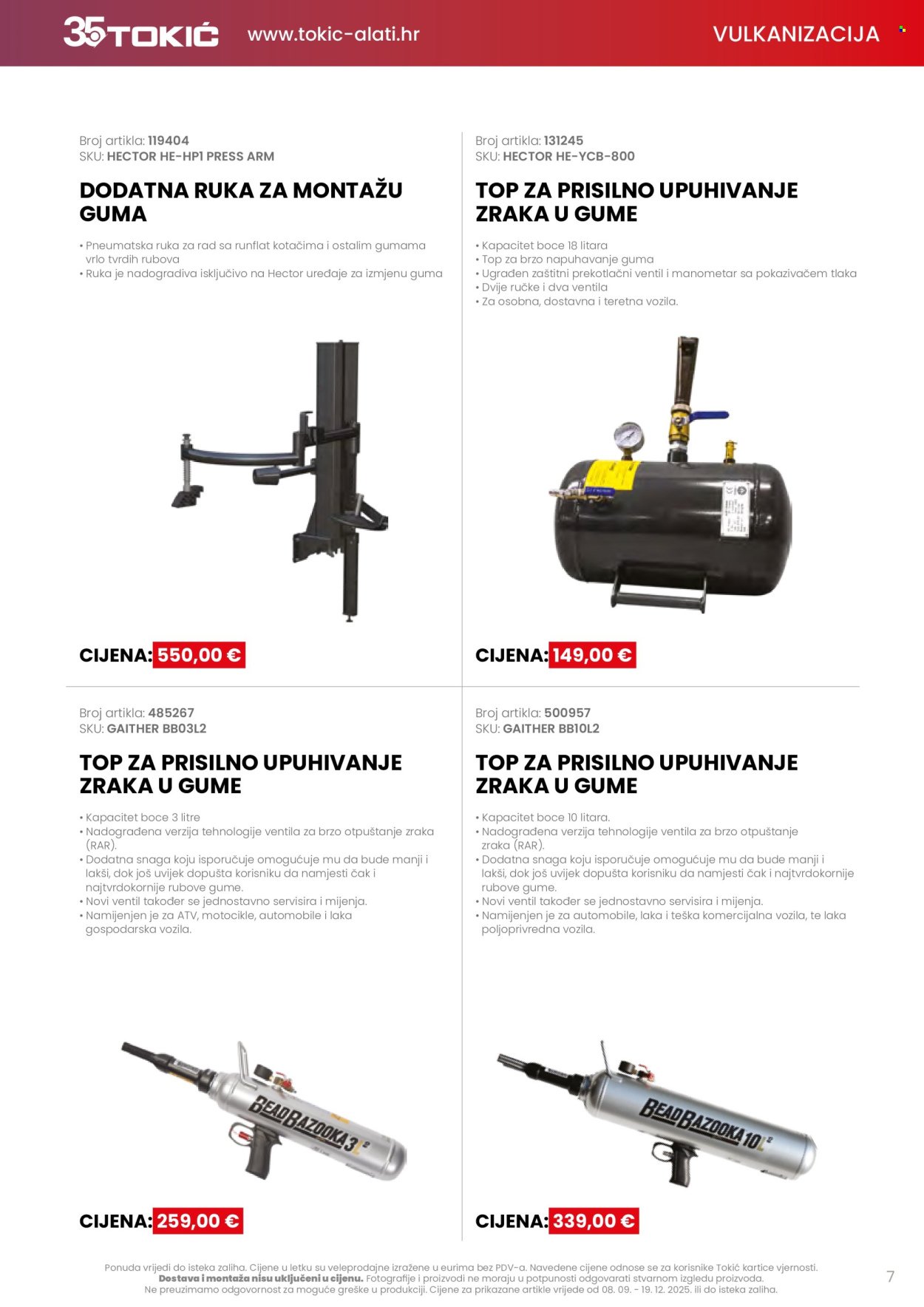 TOKIĆ katalog - Akcija alata i servisne opreme