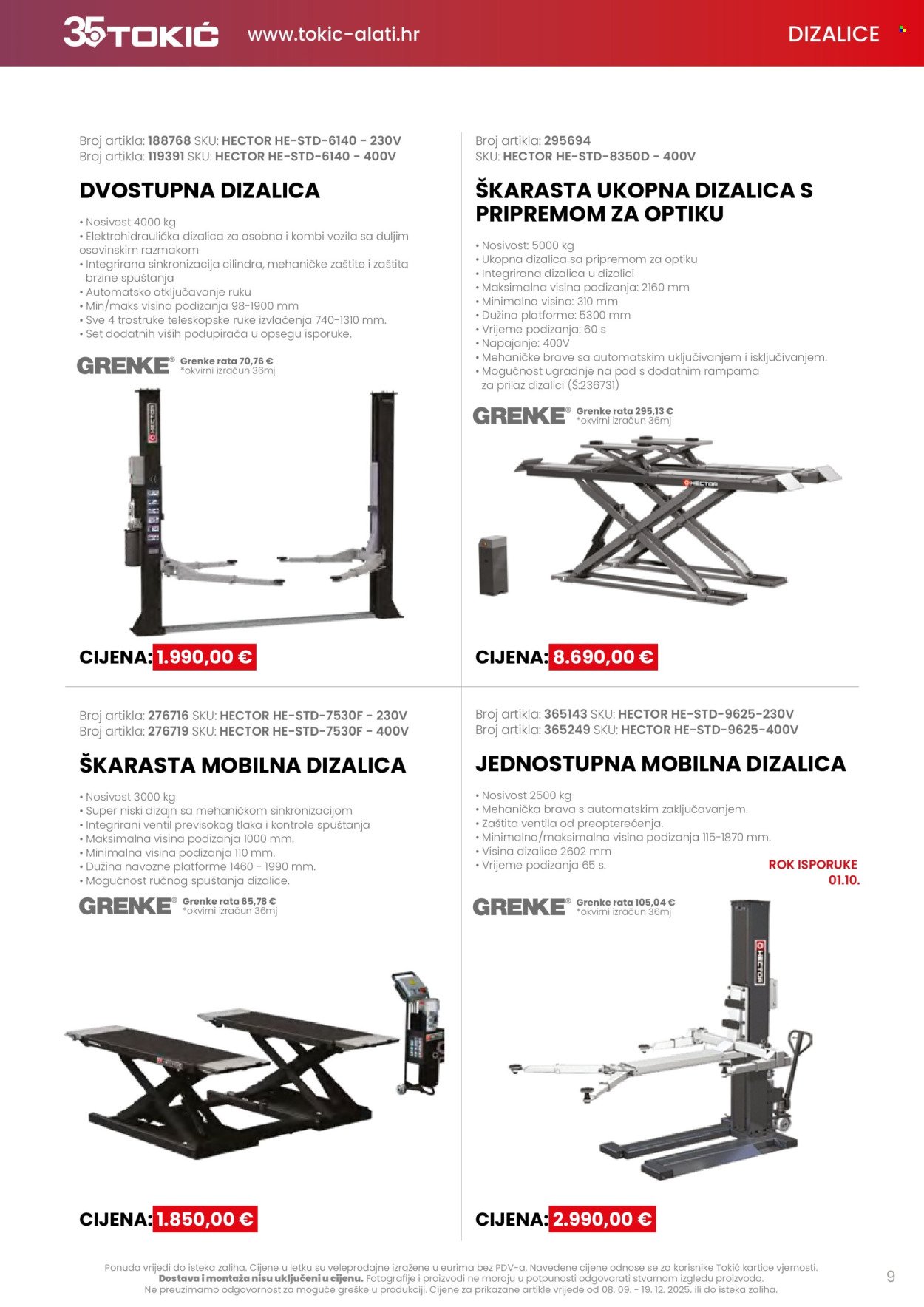 TOKIĆ katalog - Akcija alata i servisne opreme