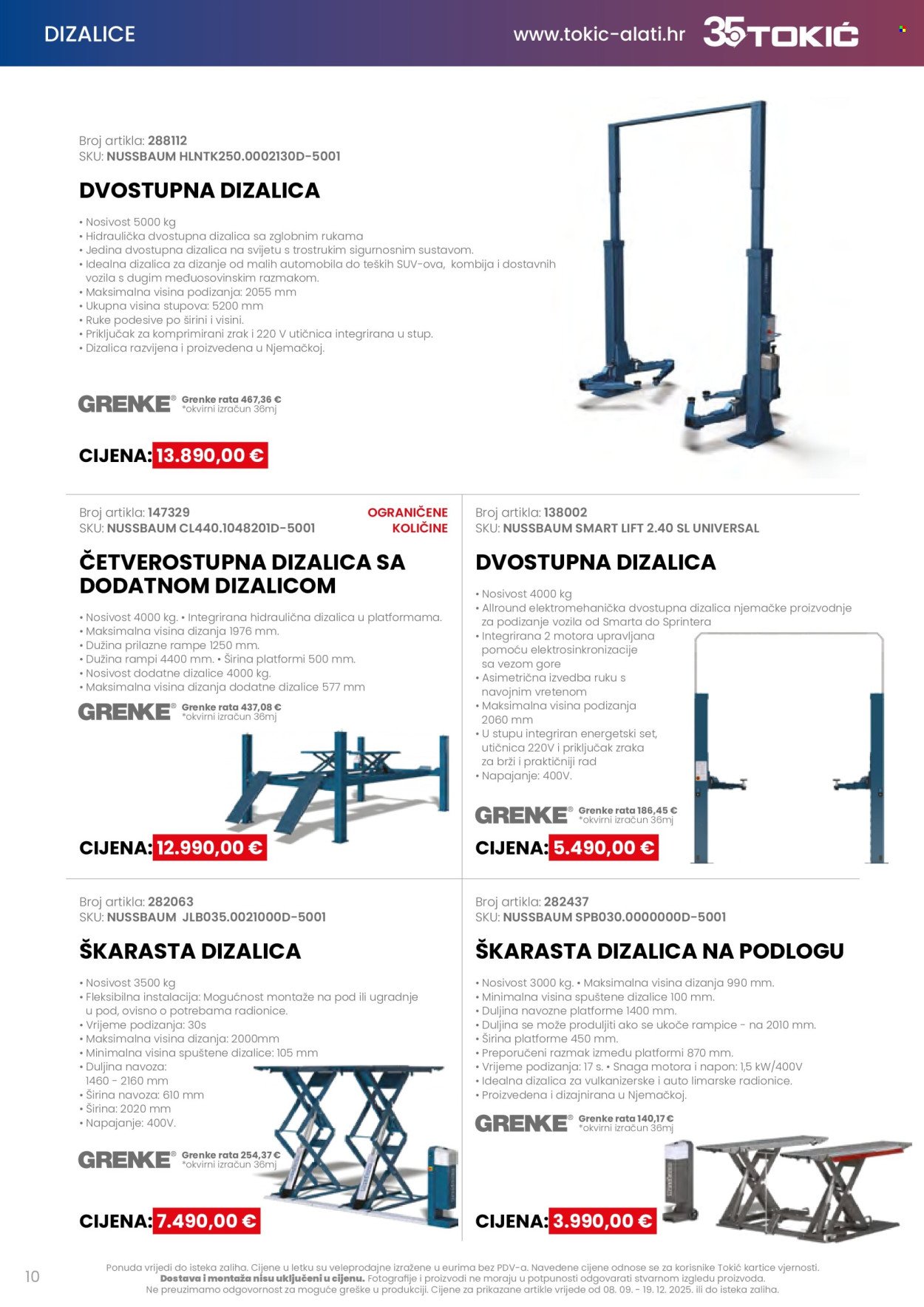 TOKIĆ katalog - Akcija alata i servisne opreme