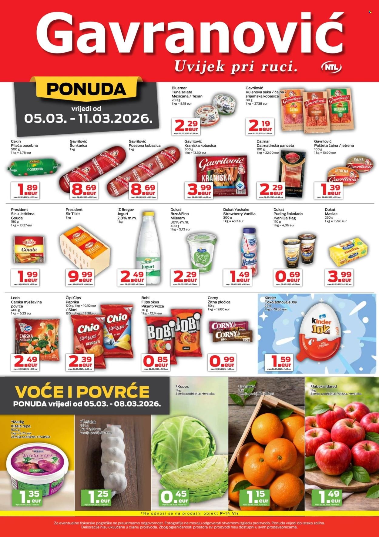 GAVRANOVIĆ katalog - Od četvrtka 05.03.2026.
