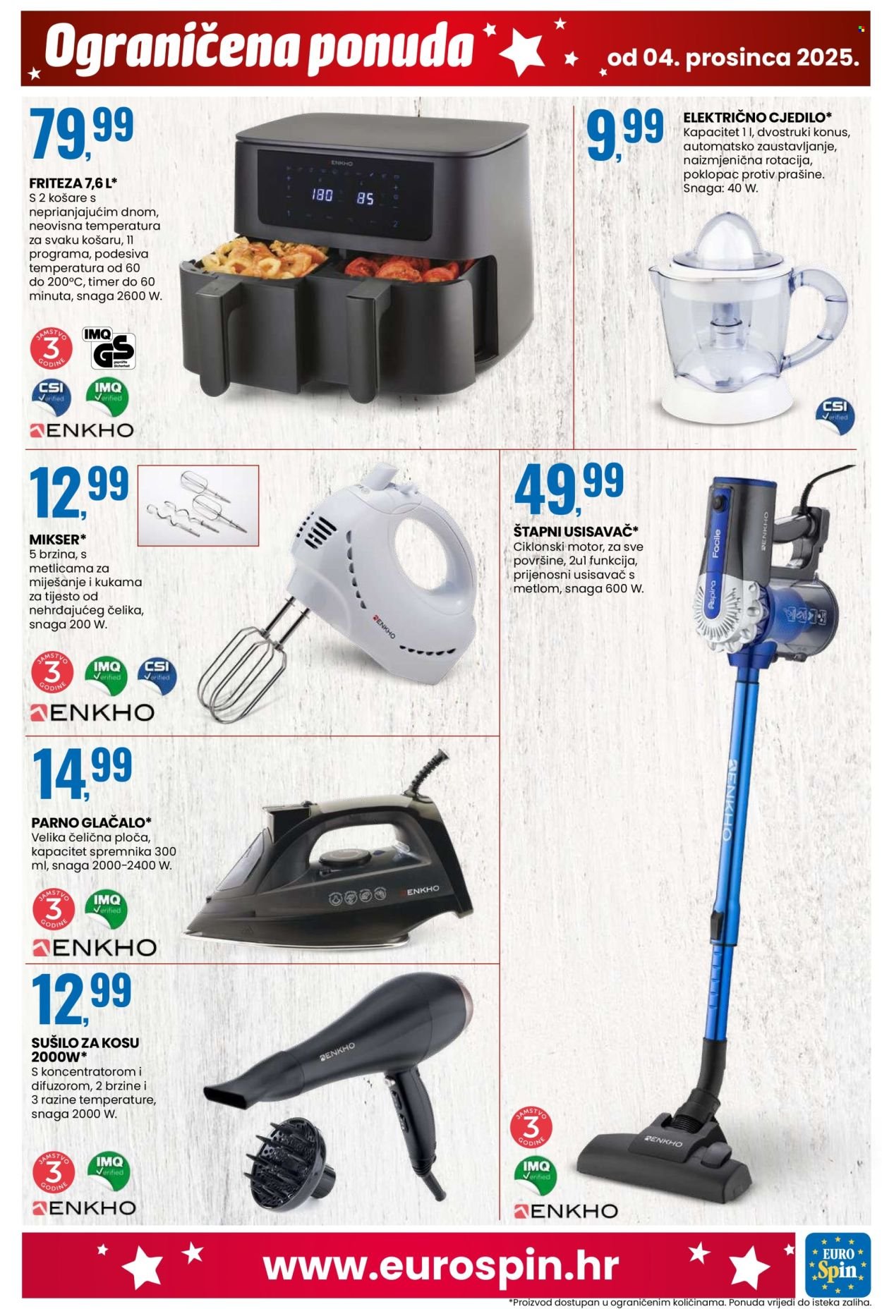 EUROSPIN katalog - Od četvrtka 04.12.2025.