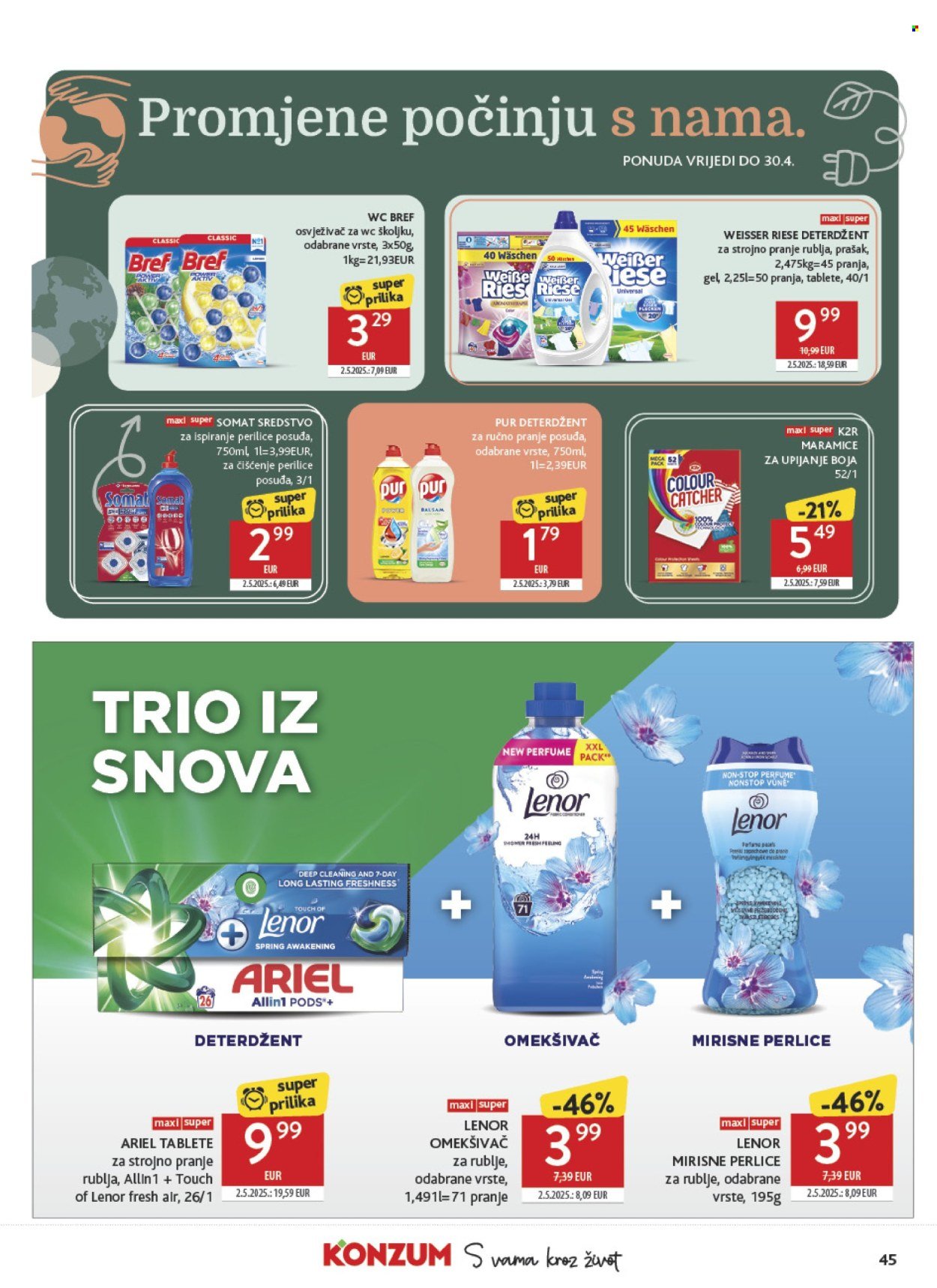 KONZUM katalog - Od srijede 04.03.2026.