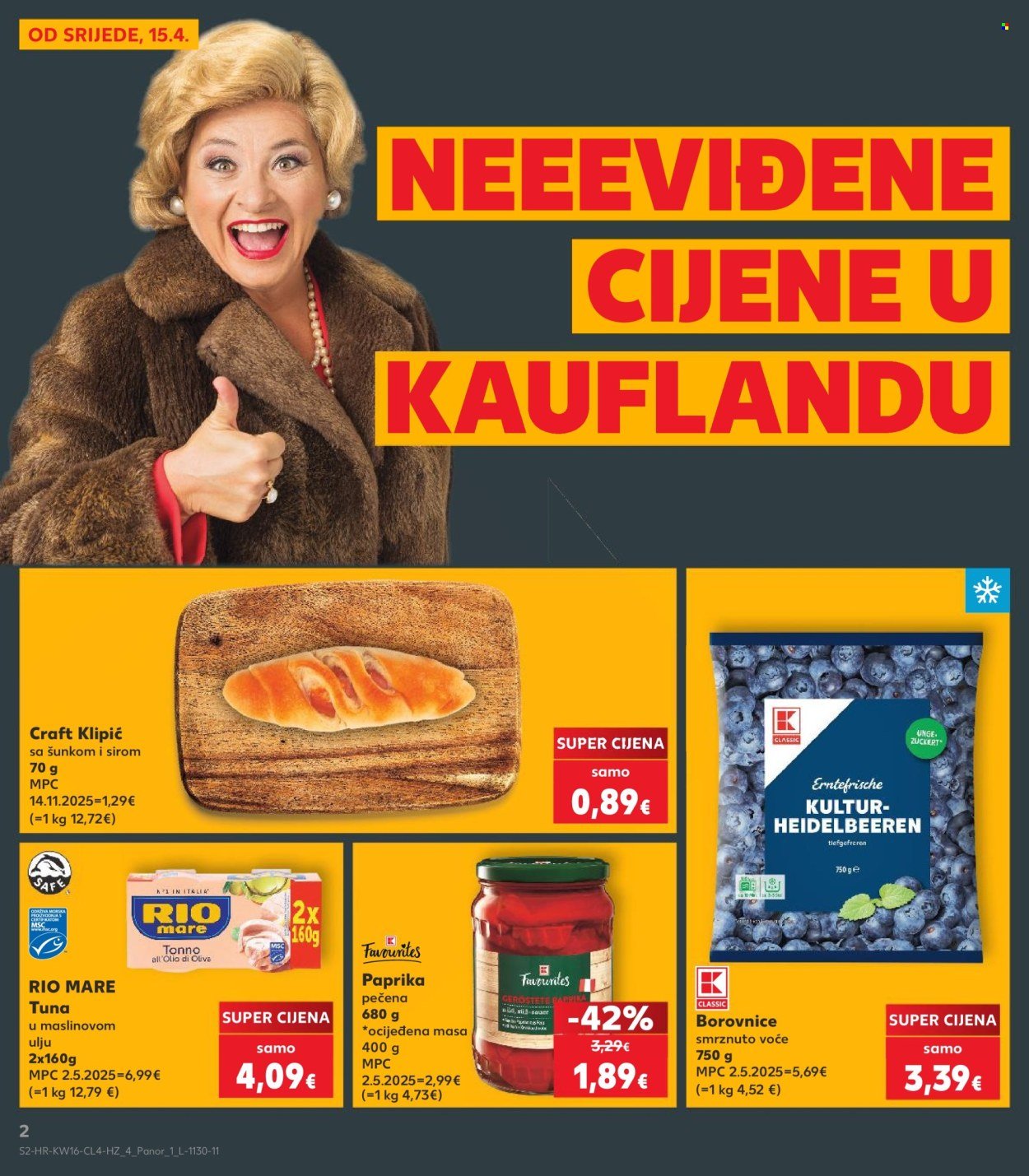 KAUFLAND katalog - Od srijede 15.04.2026.