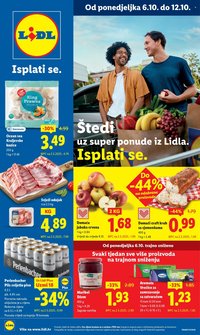 LIDL katalog - Od ponedeljka 06.10.2025.