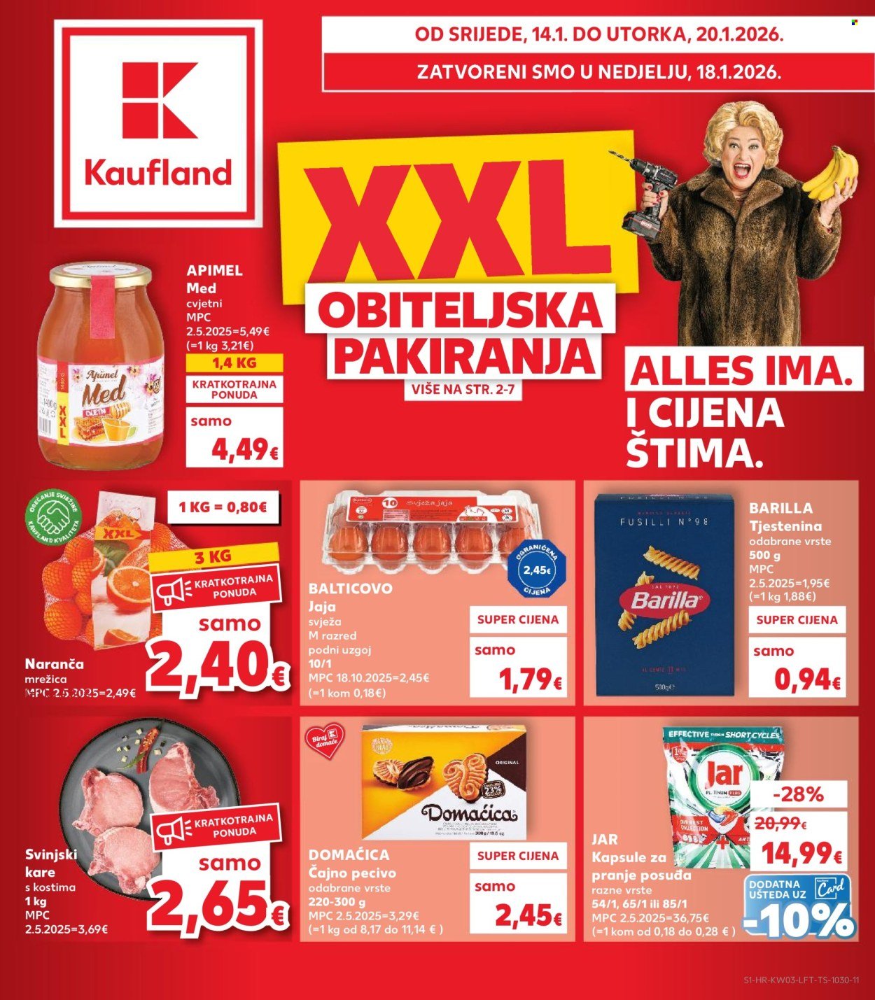 KAUFLAND katalog - Od srijede 14.01.2026.