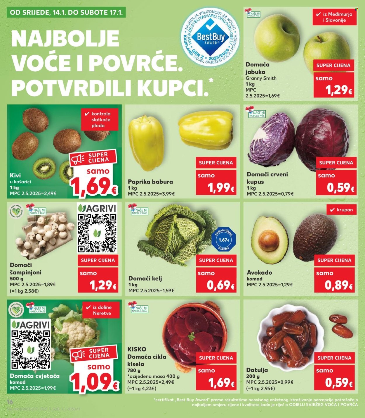 KAUFLAND katalog - Od srijede 14.01.2026.