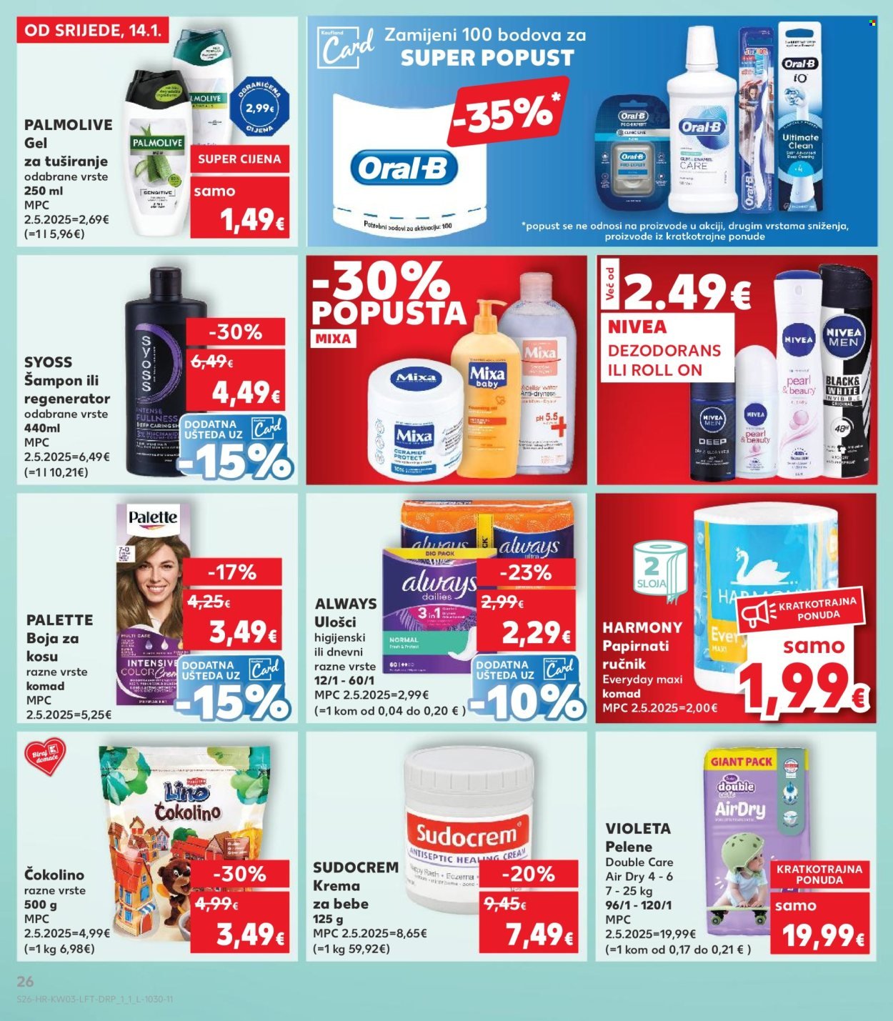 KAUFLAND katalog - Od srijede 14.01.2026.