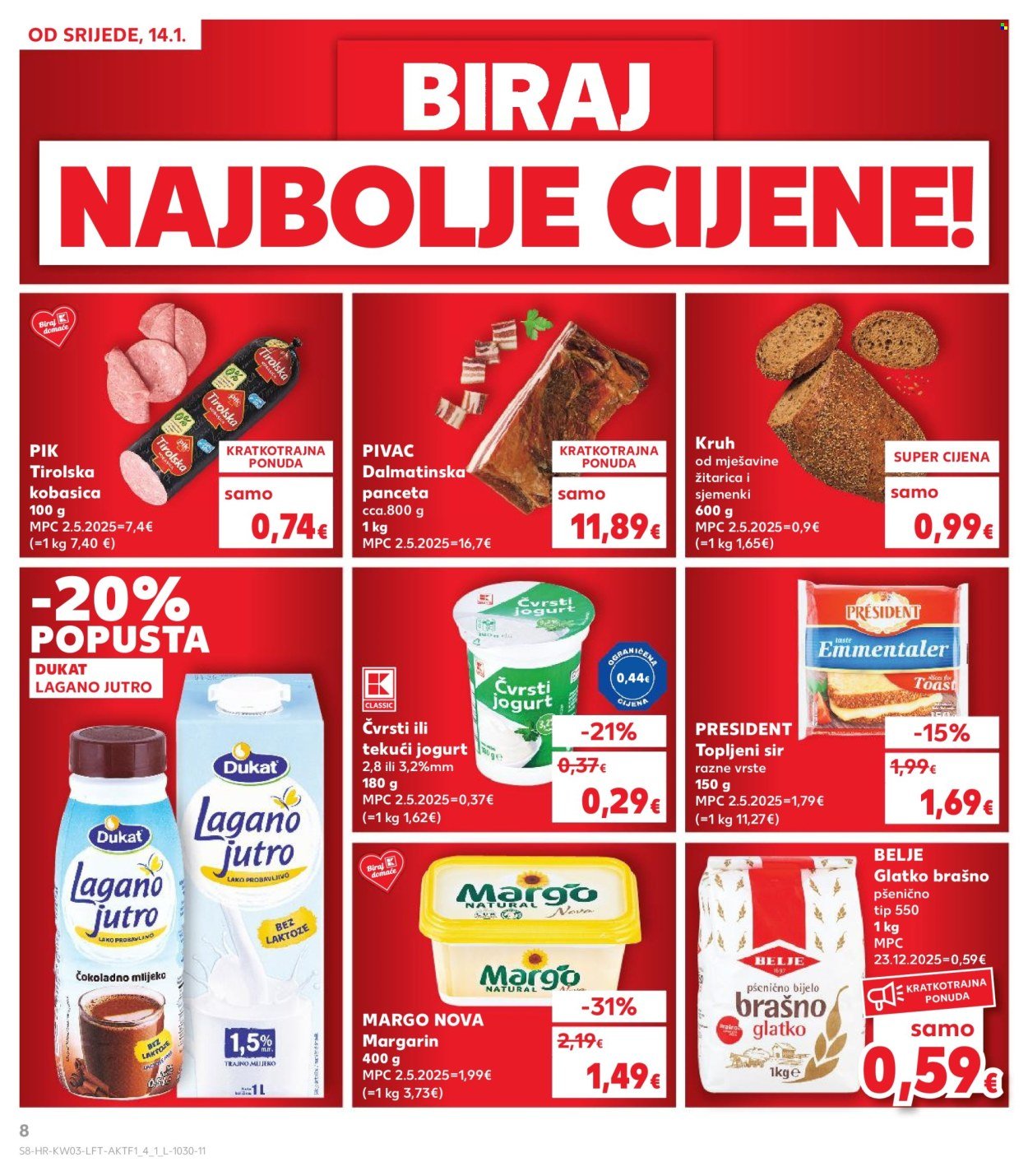 KAUFLAND katalog - Od srijede 14.01.2026.