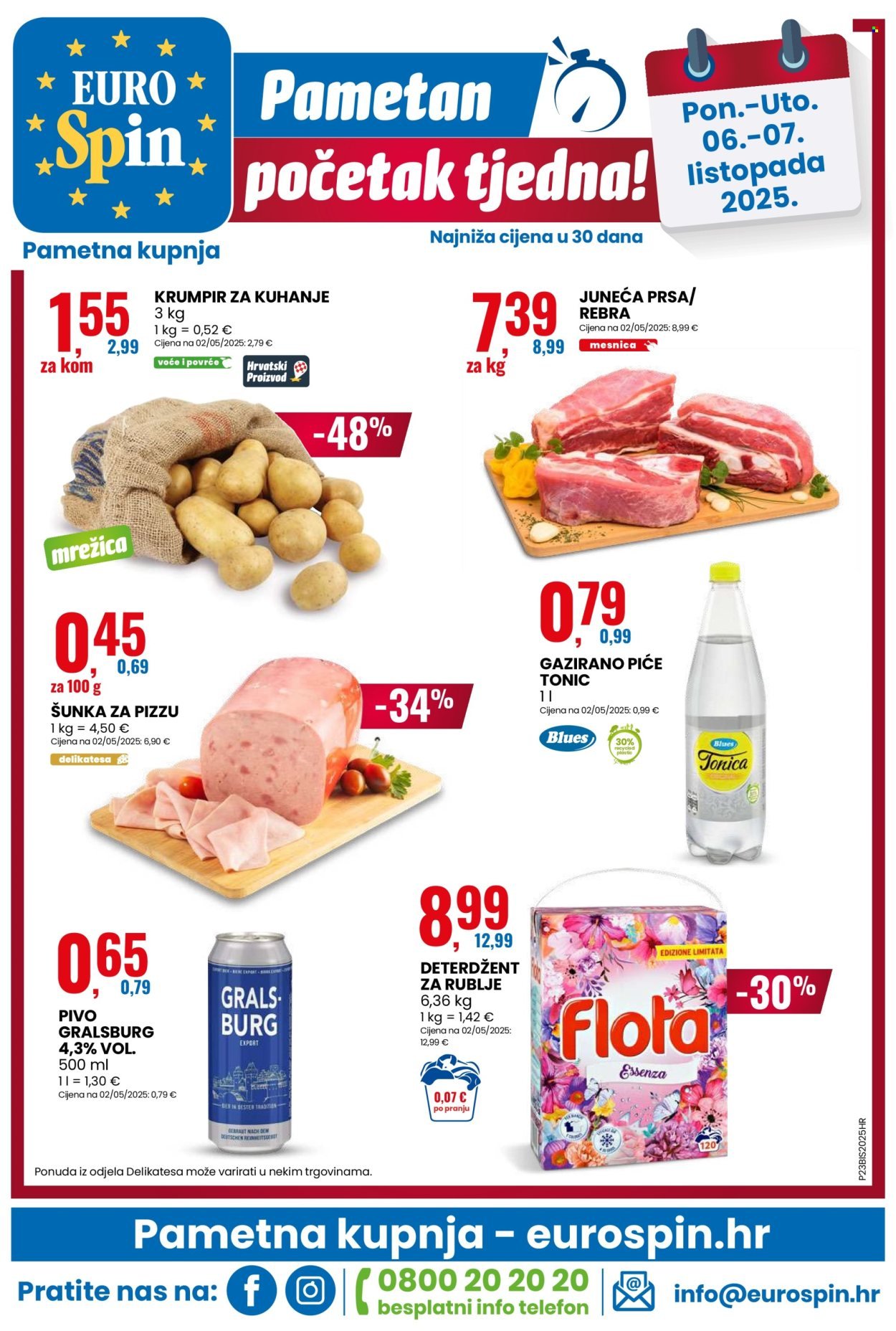 EUROSPIN katalog - Od srijede 01.10.2025.