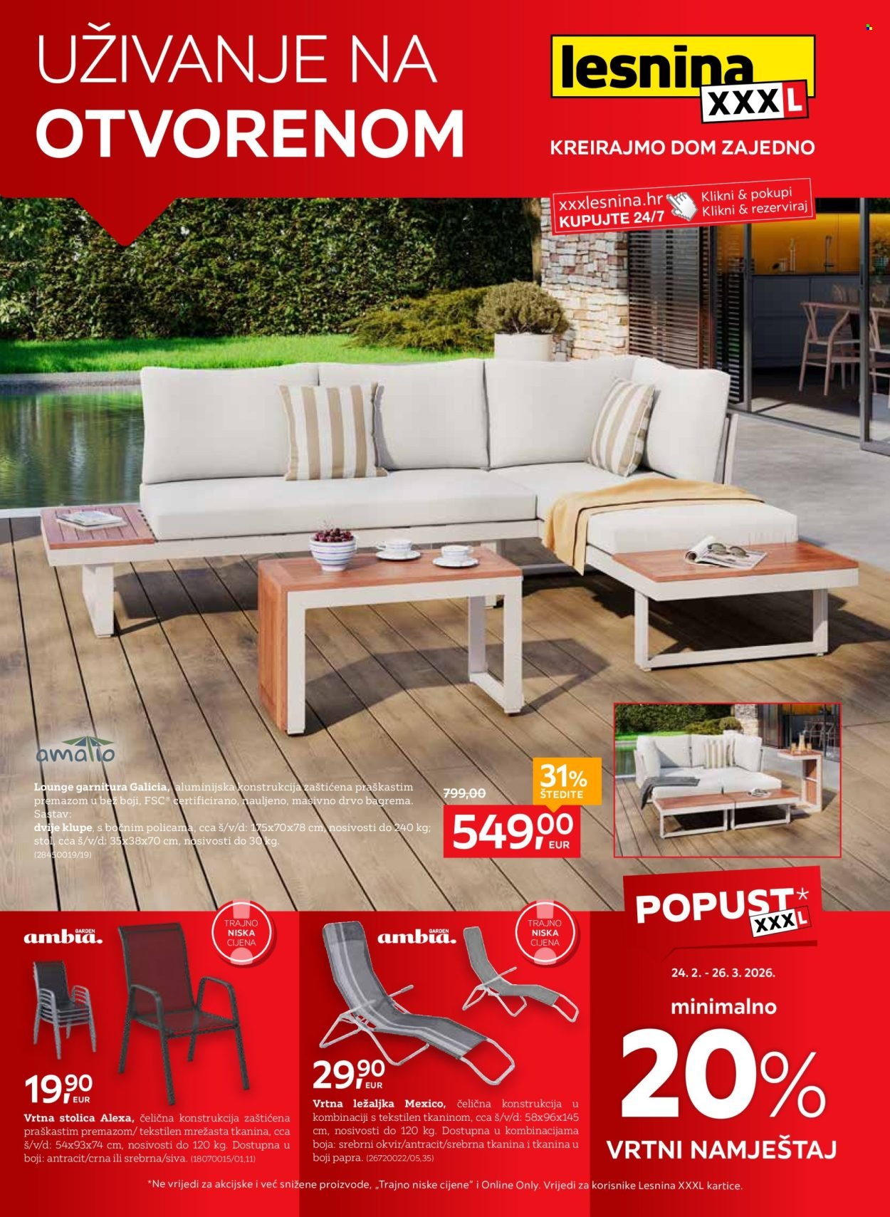 LESNINA katalog - Uživanje na otvorenom