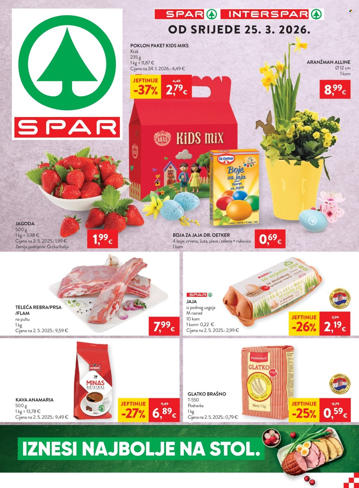 SPAR katalog - Od srijede 25.03.2026.