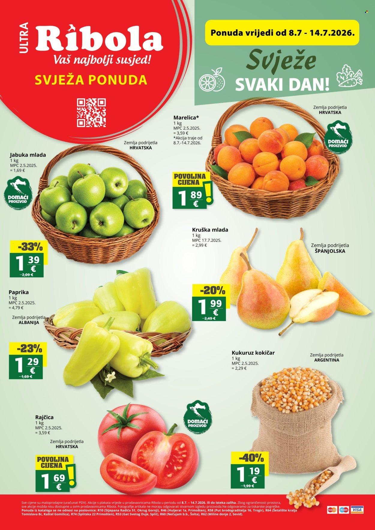 RIBOLA katalog - Voće i povrće