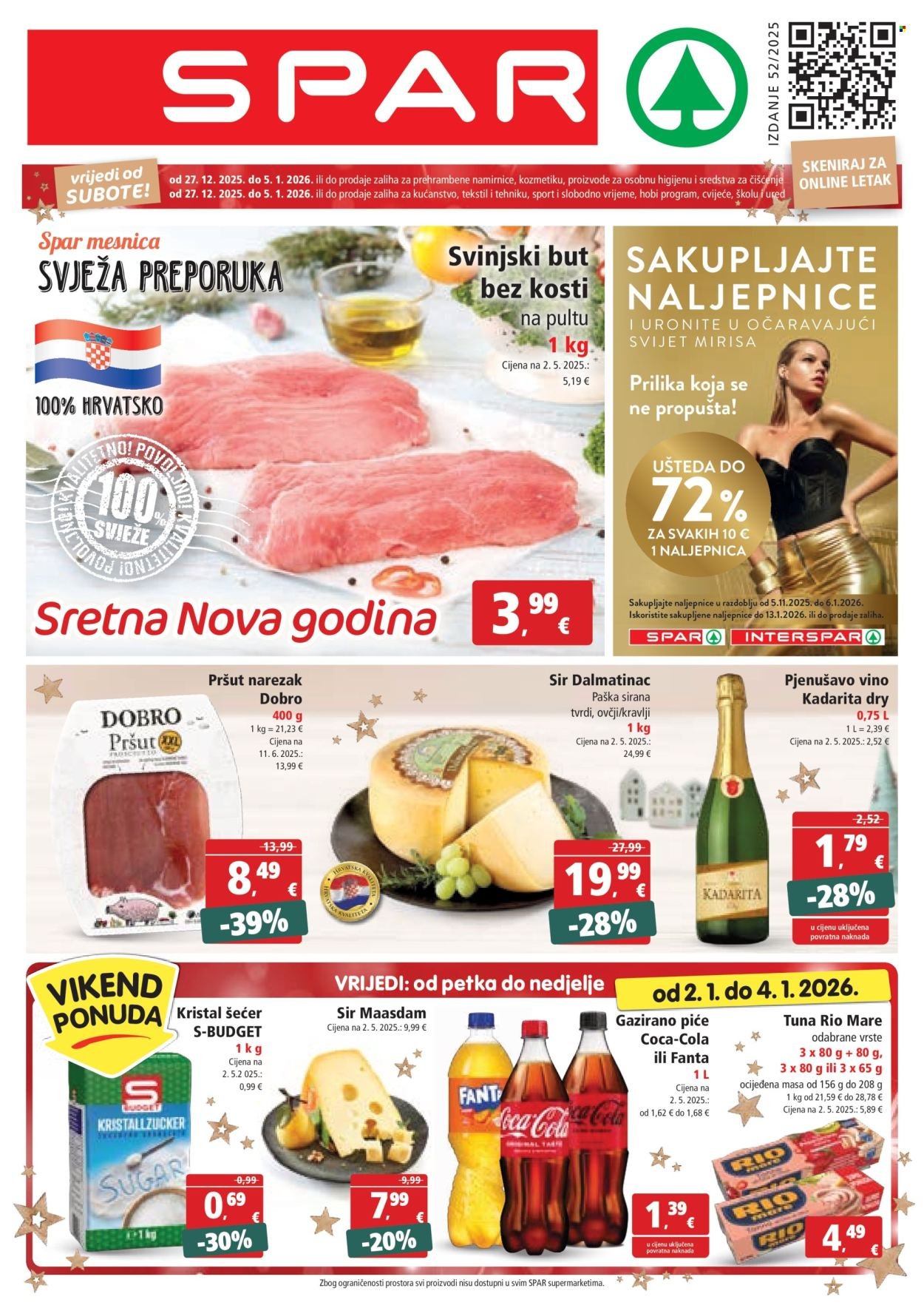 SPAR katalog - Od subote 27.12.2025.