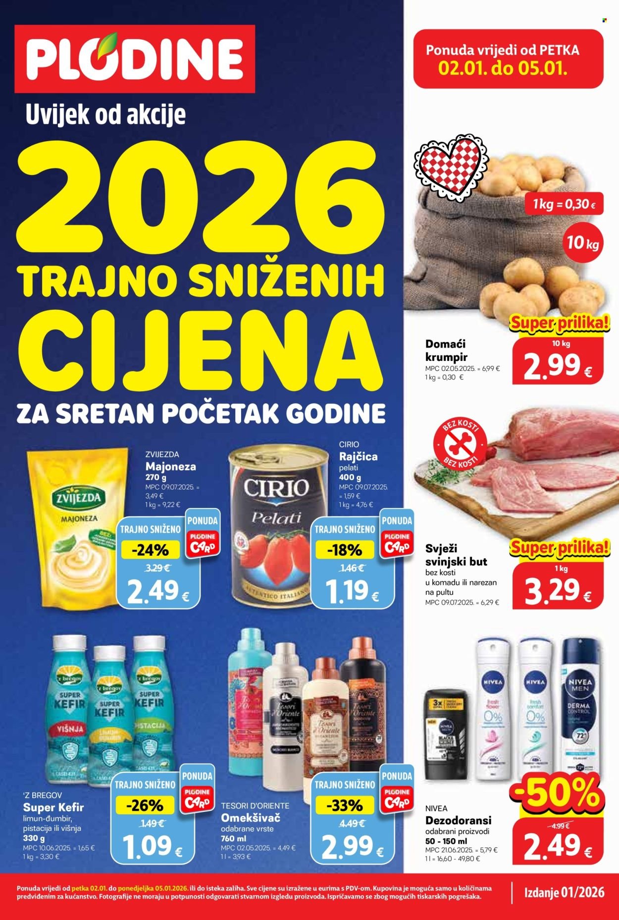 PLODINE katalog - Od petka 02.01.2026.
