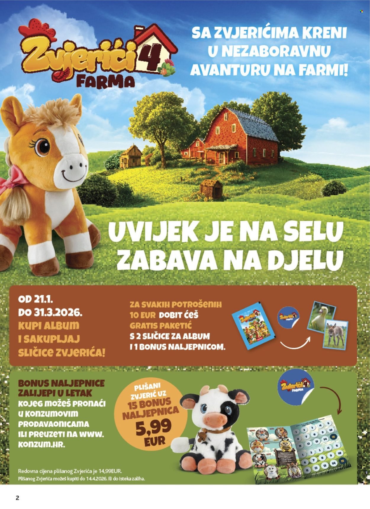 KONZUM katalog - Od srijede 28.01.2026.