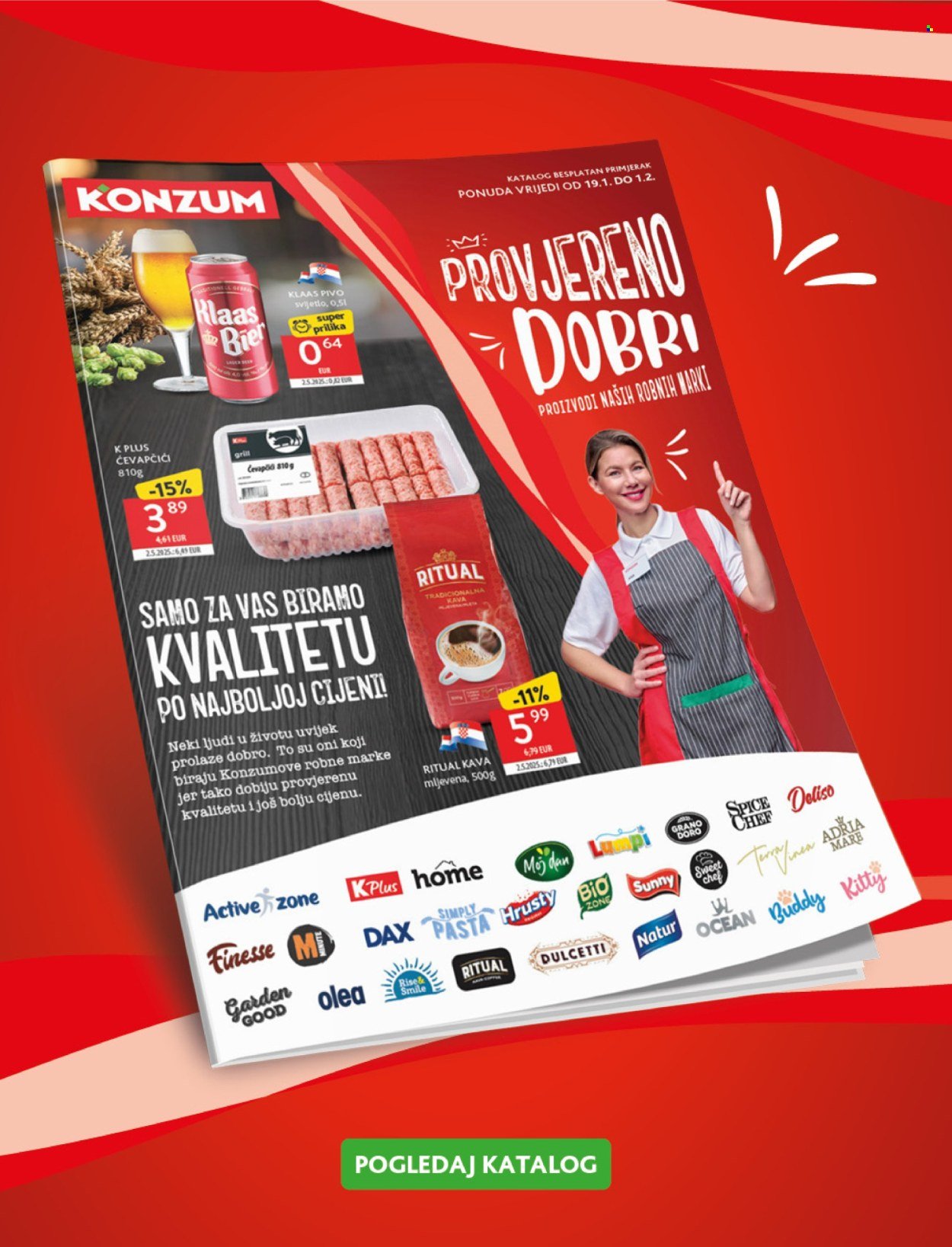 KONZUM katalog - Od srijede 28.01.2026.