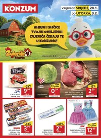 KONZUM katalog - Od srijede 28.01.2026.