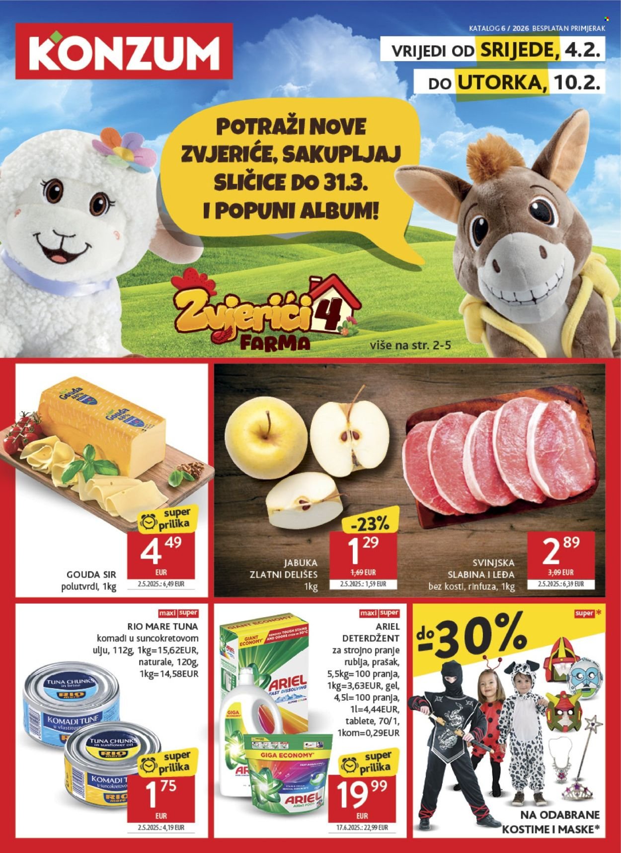 KONZUM katalog - Od srijede 04.02.2026.