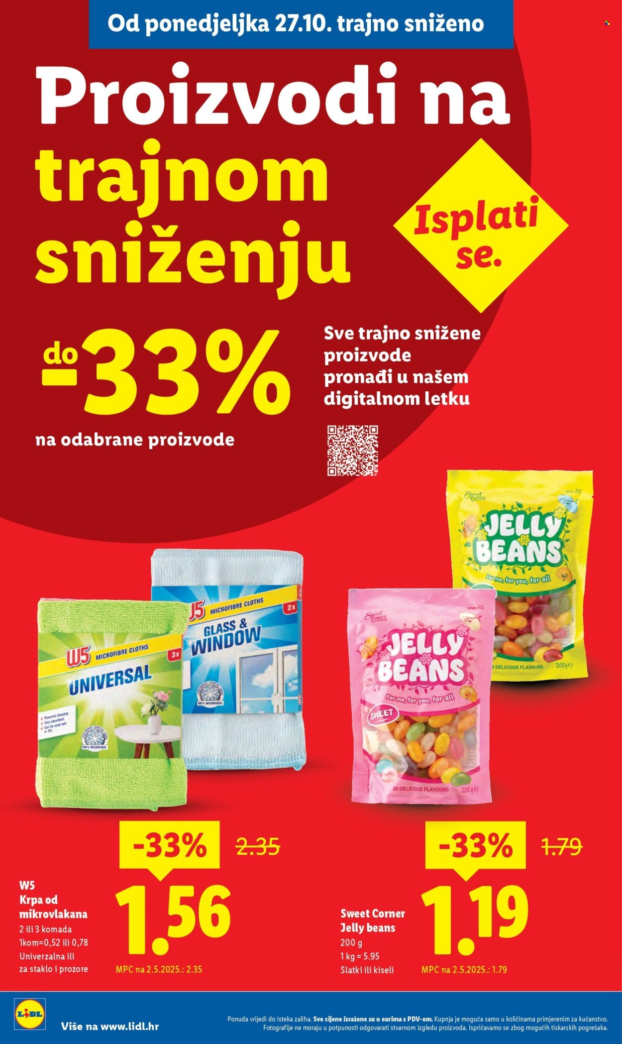 LIDL katalog - Od ponedeljka 27.10.2025.