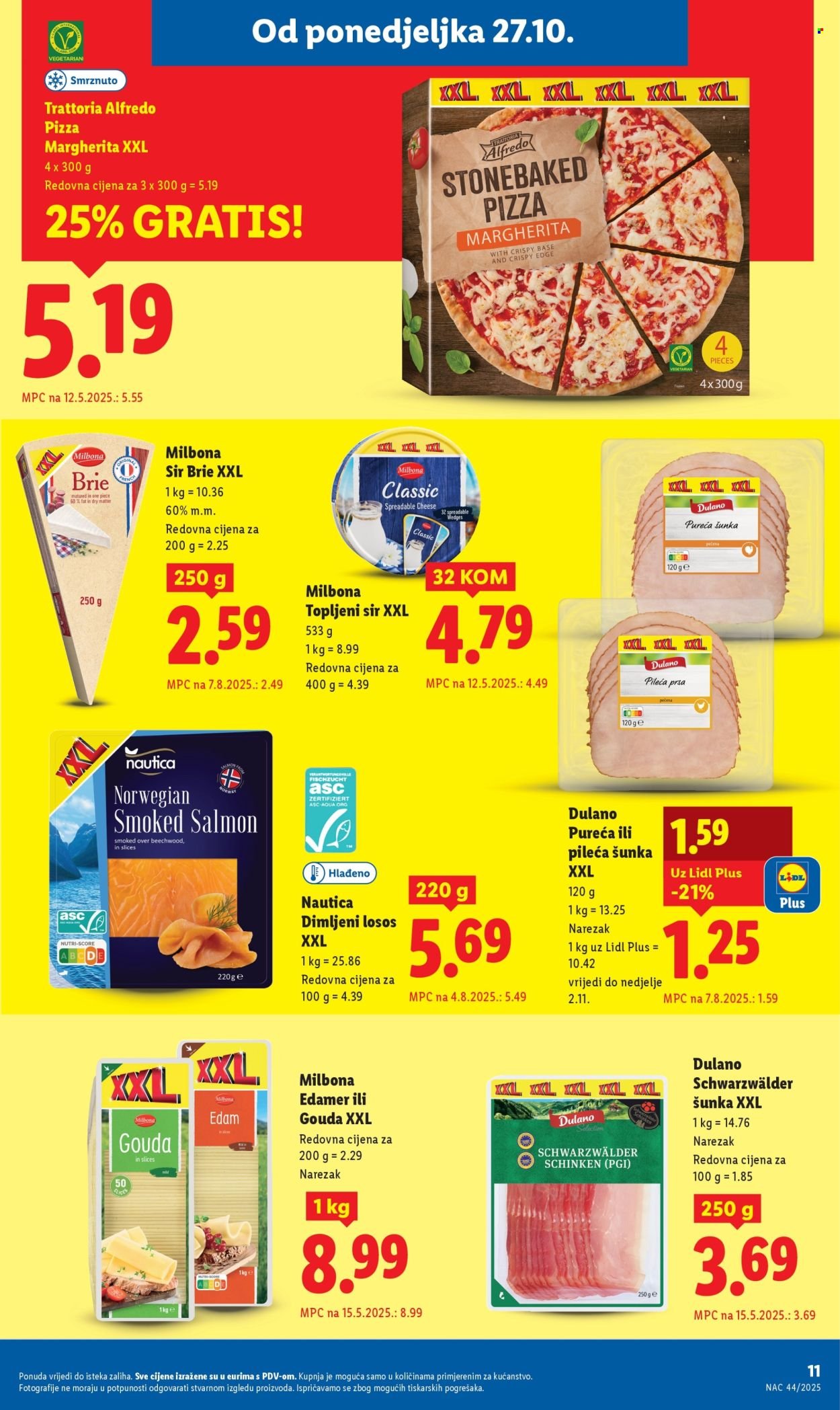 LIDL katalog - Od ponedeljka 27.10.2025.