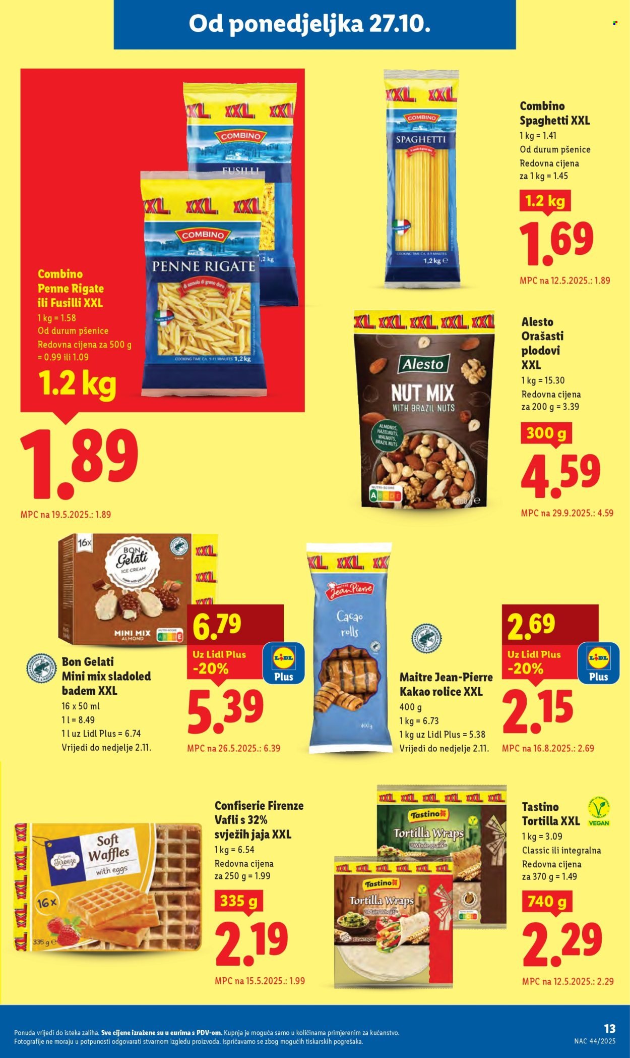 LIDL katalog - Od ponedeljka 27.10.2025.