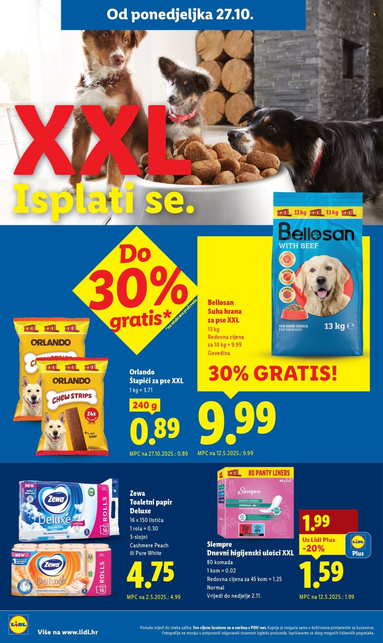 LIDL katalog - Od ponedeljka 27.10.2025.