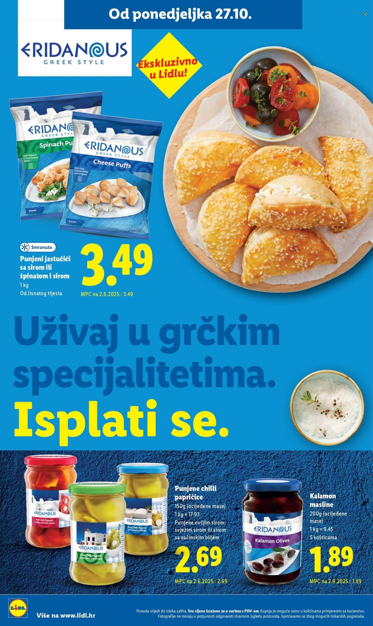 LIDL katalog - Od ponedeljka 27.10.2025.