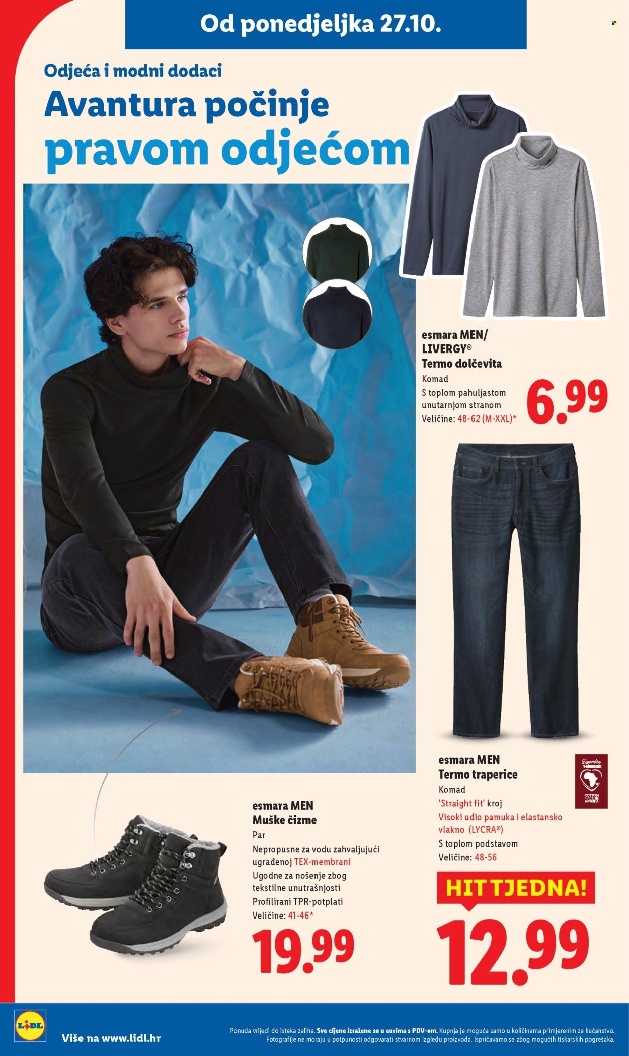 LIDL katalog - Od ponedeljka 27.10.2025.