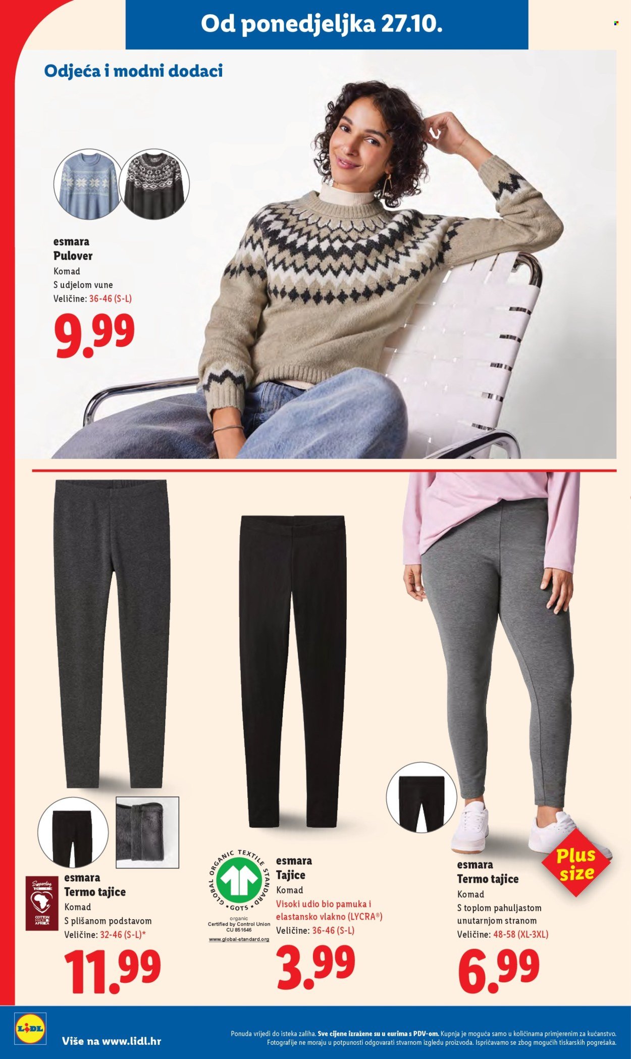LIDL katalog - Od ponedeljka 27.10.2025.