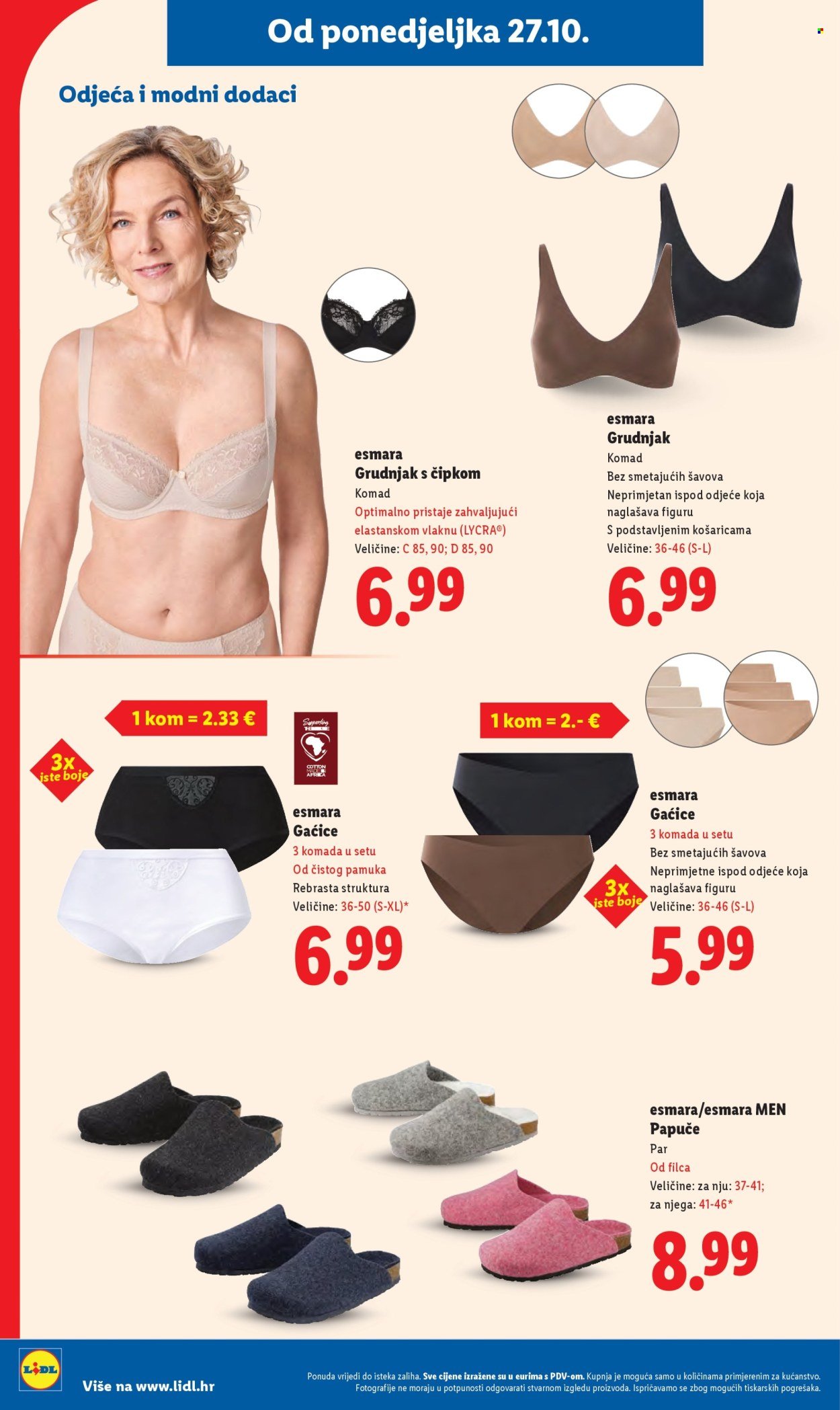 LIDL katalog - Od ponedeljka 27.10.2025.