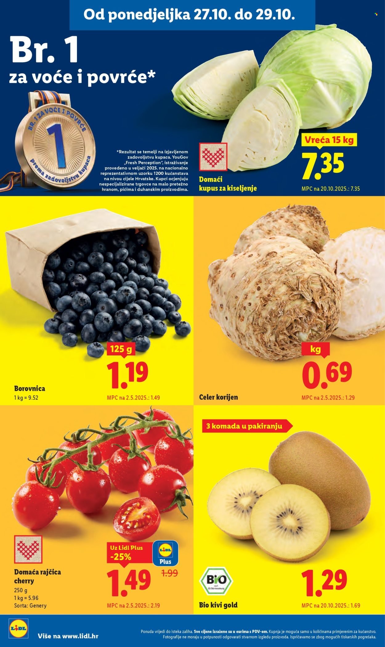LIDL katalog - Od ponedeljka 27.10.2025.