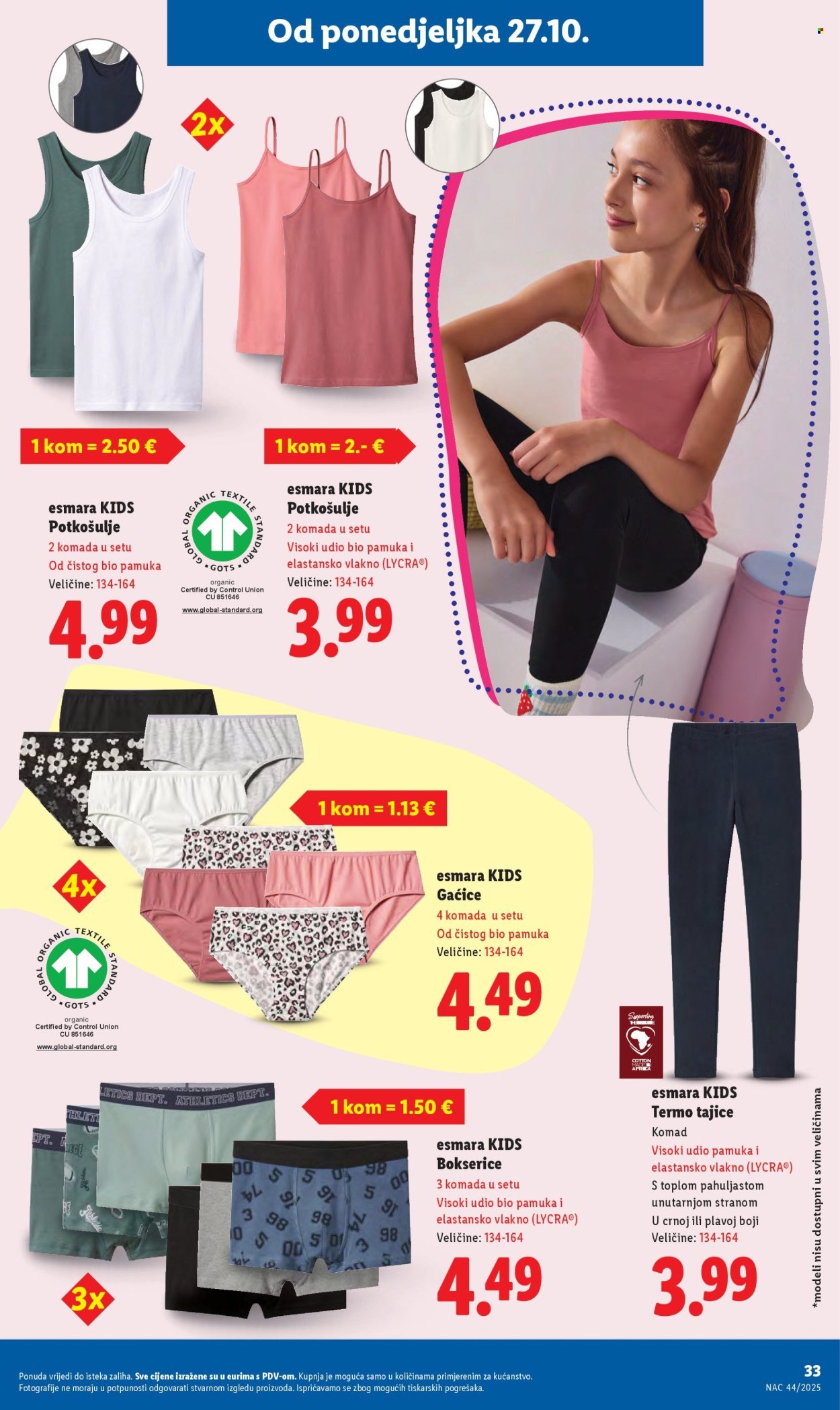 LIDL katalog - Od ponedeljka 27.10.2025.