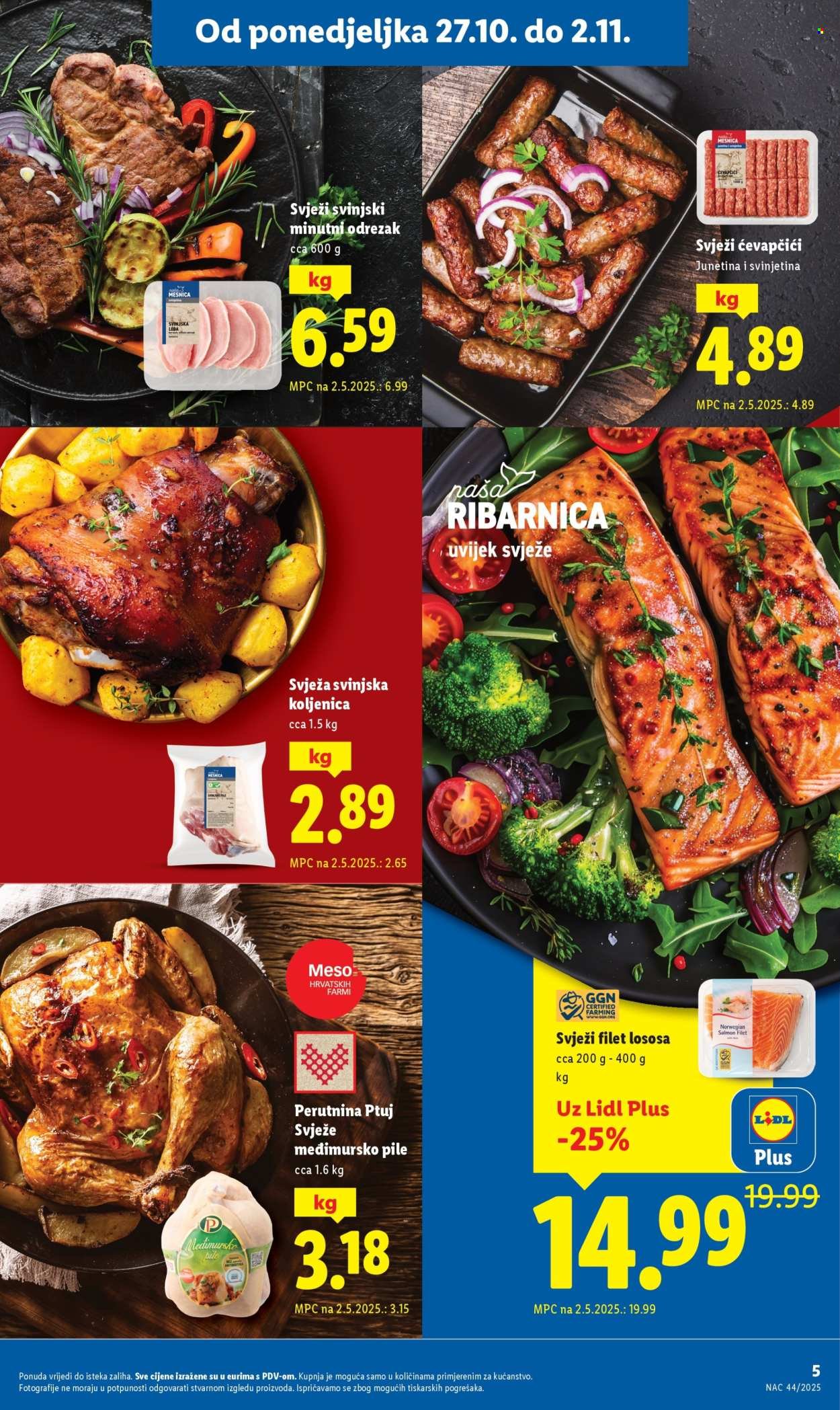 LIDL katalog - Od ponedeljka 27.10.2025.